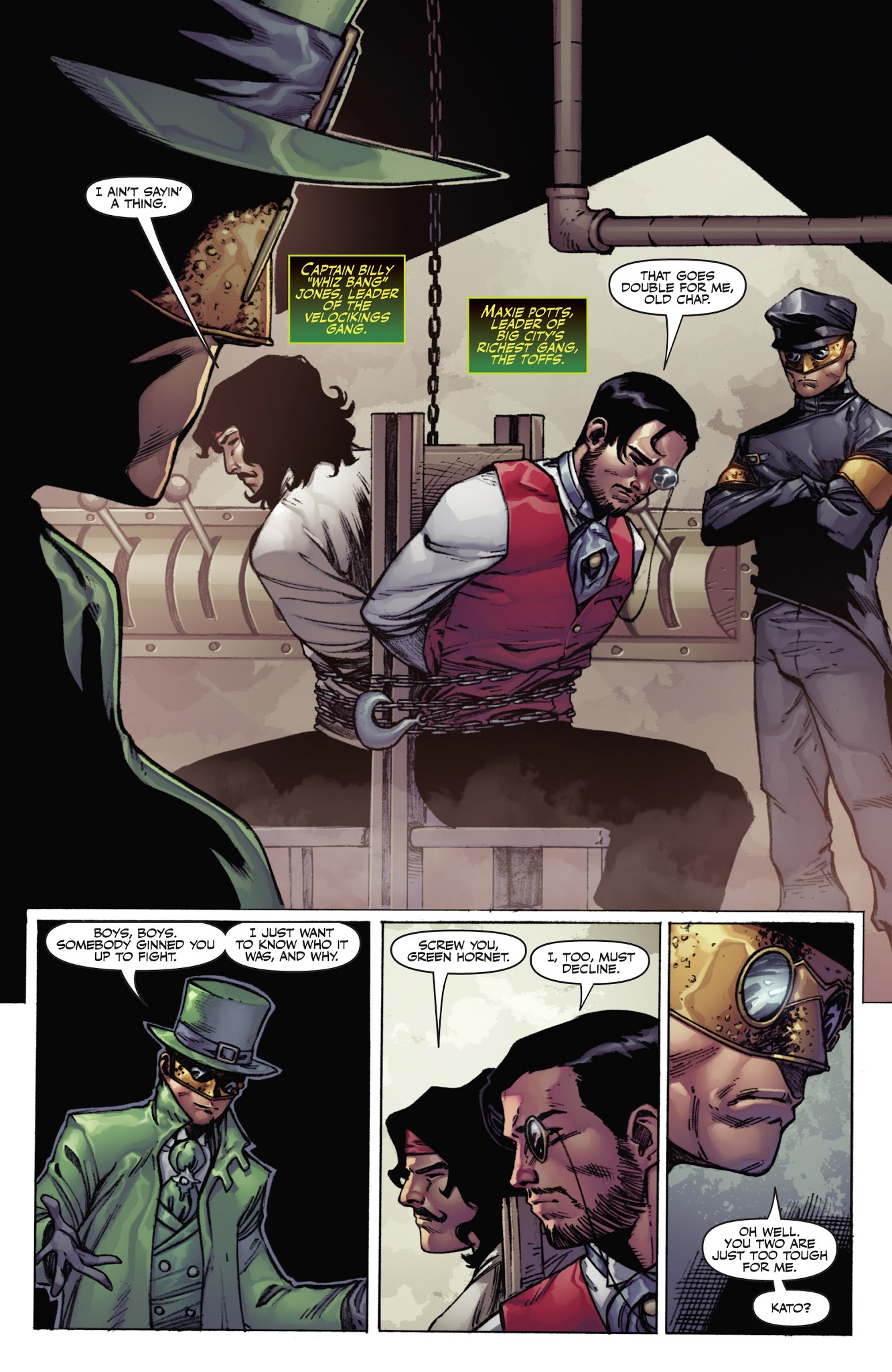 Read online Legenderry: Green Hornet comic -  Issue #2 - 3