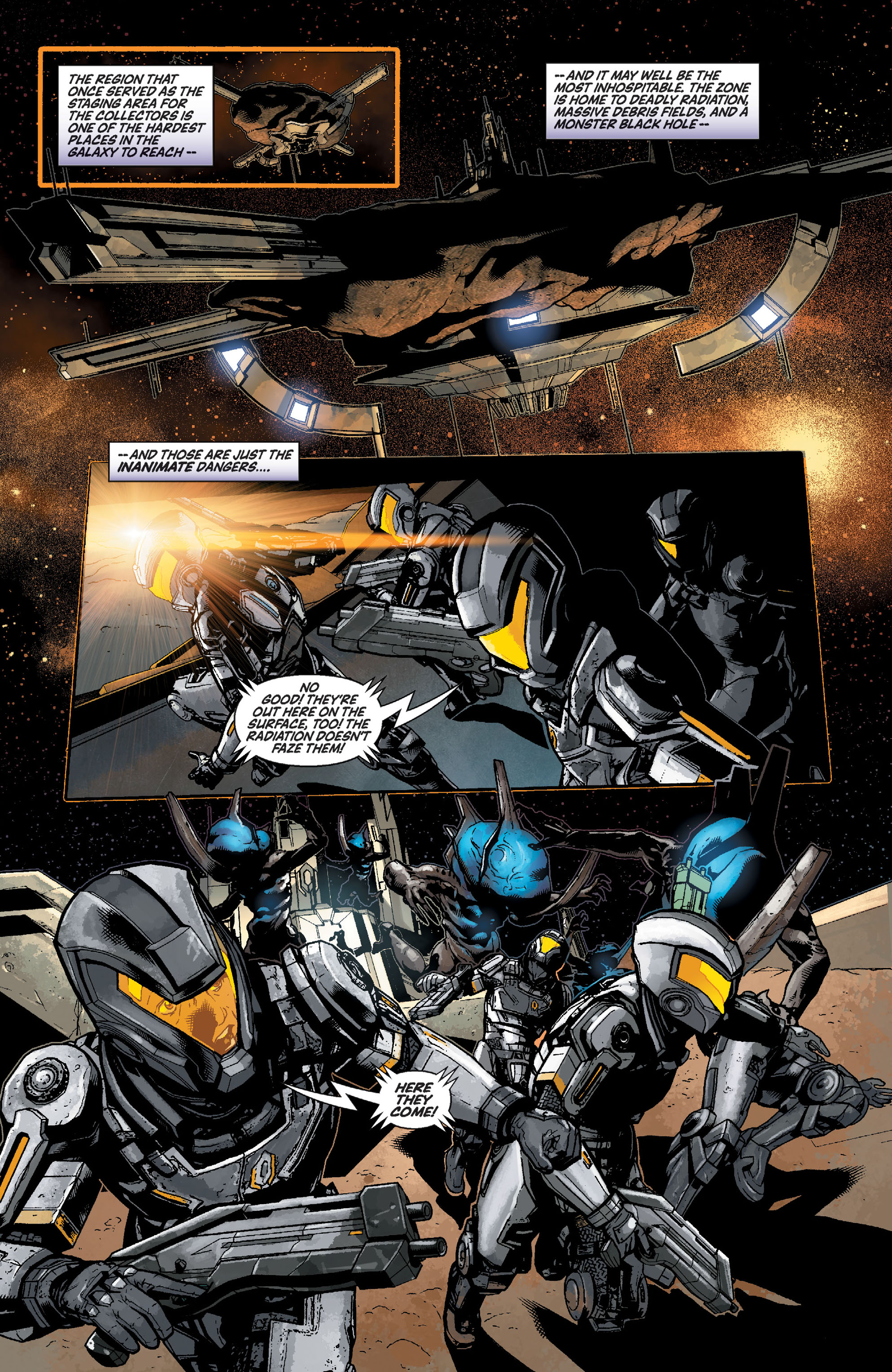 Read online Mass Effect: Invasion comic -  Issue # TPB - 38