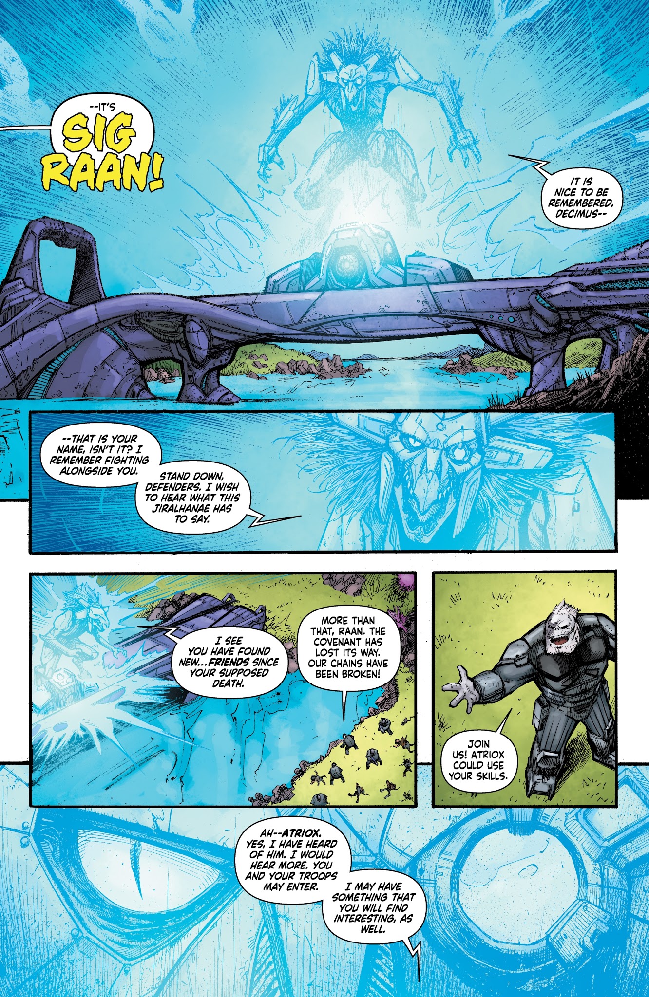 Read online Halo: Rise of Atriox comic -  Issue #3 - 10