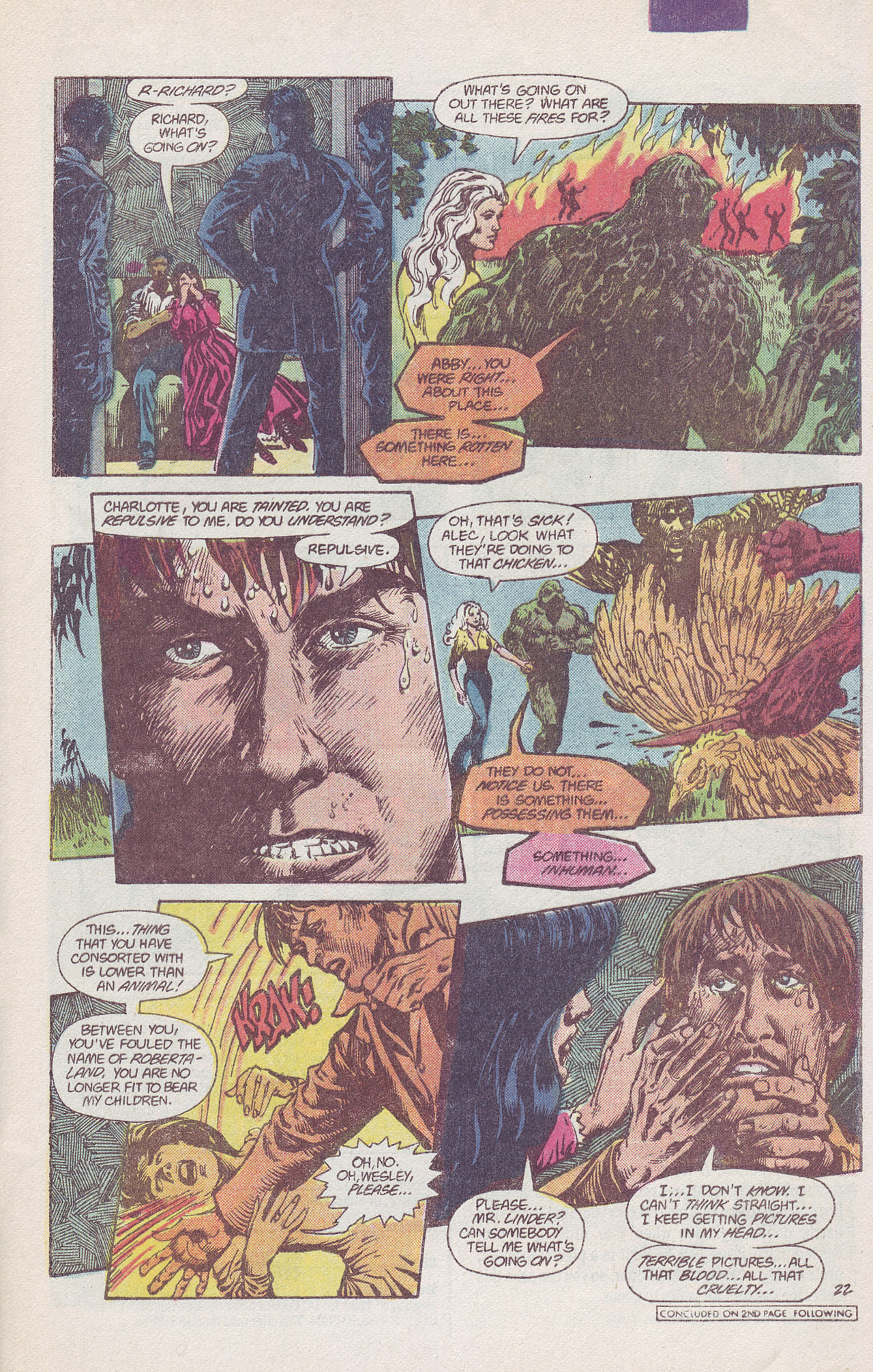 Read online Swamp Thing (1982) comic -  Issue #41 - 29