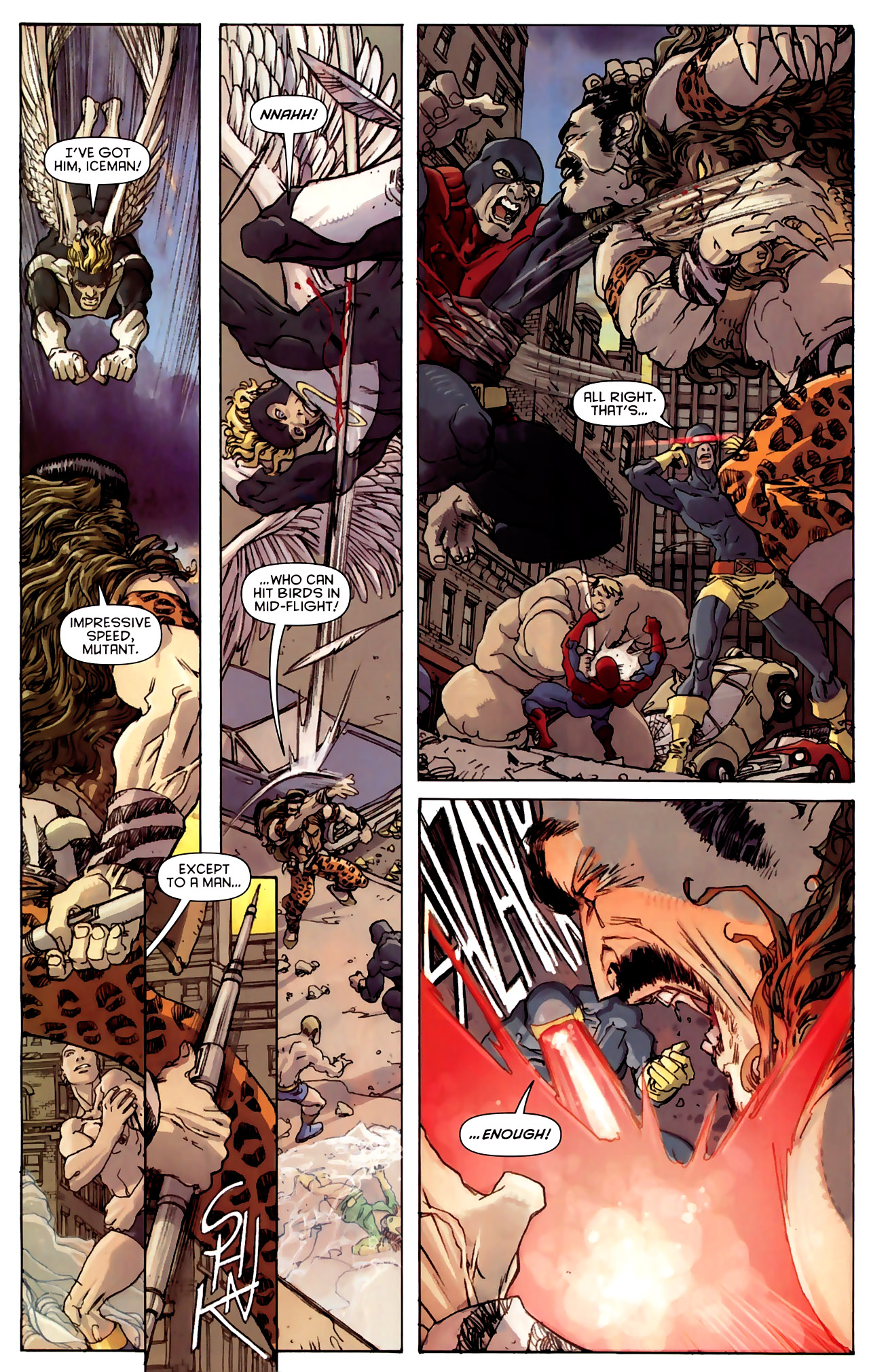 Read online X-Men/Spider-Man comic -  Issue #1 - 20