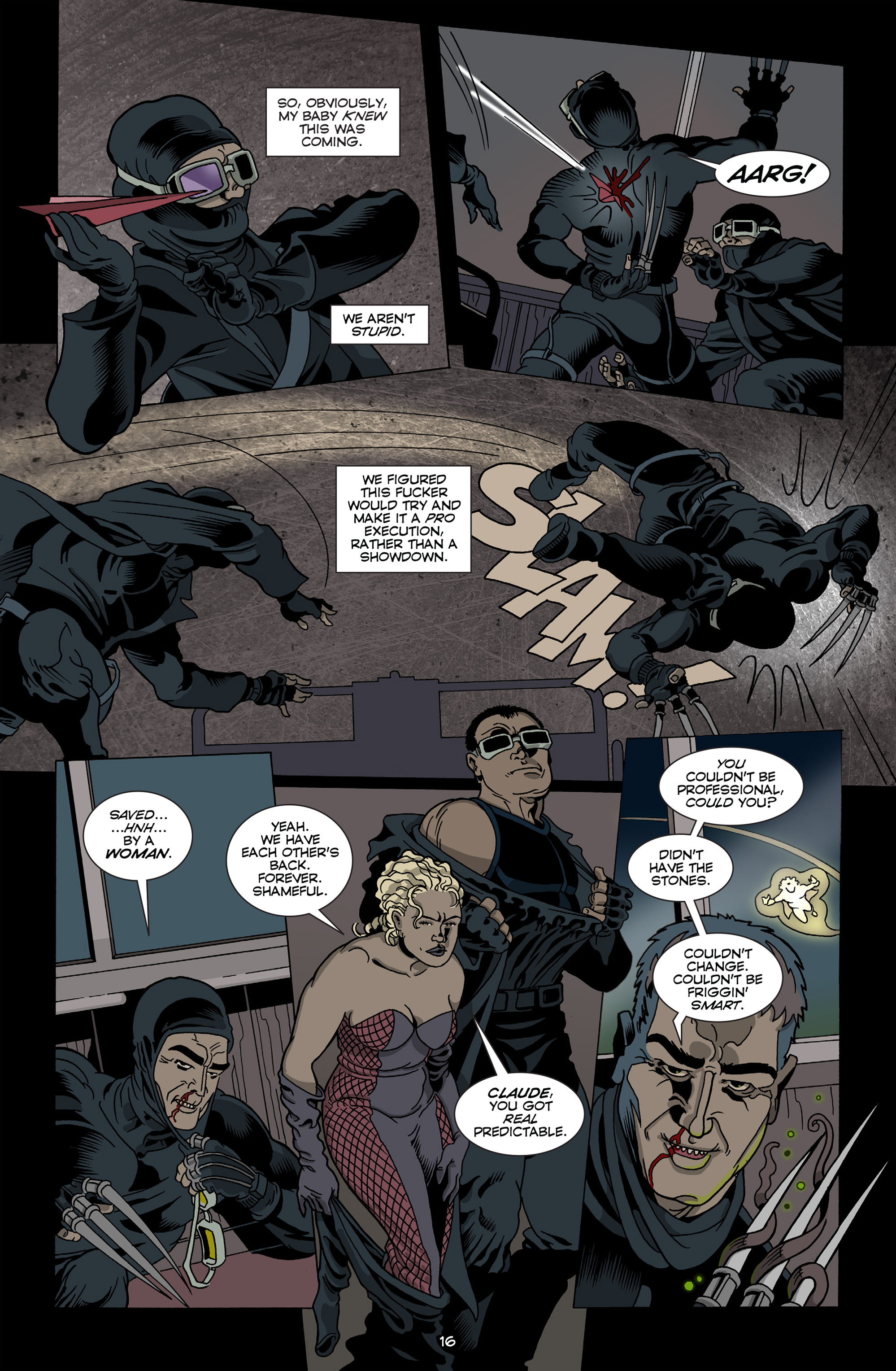 Read online Unmasked comic -  Issue #4 - 18