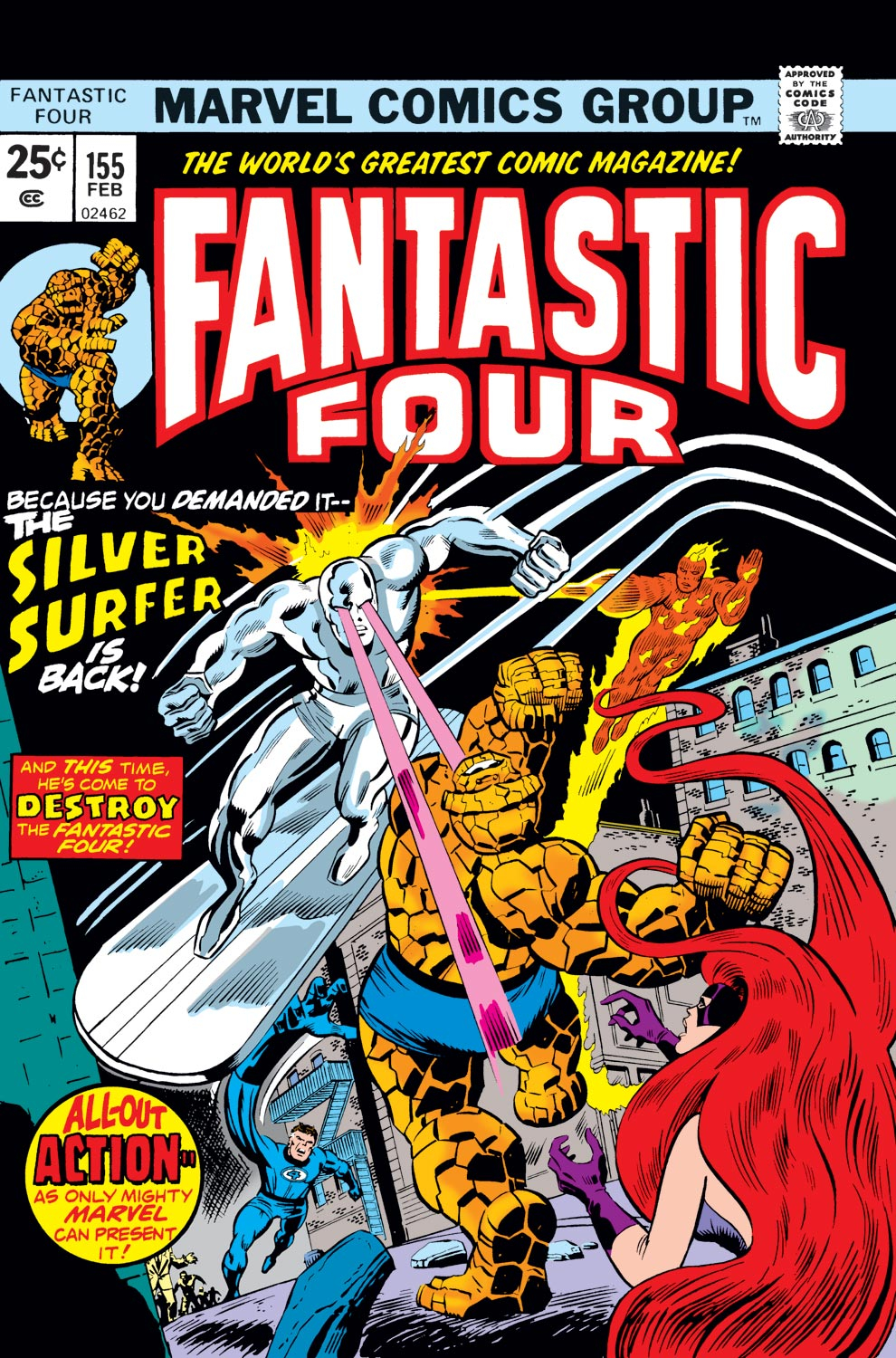 Read online Fantastic Four (1961) comic -  Issue #155 - 1