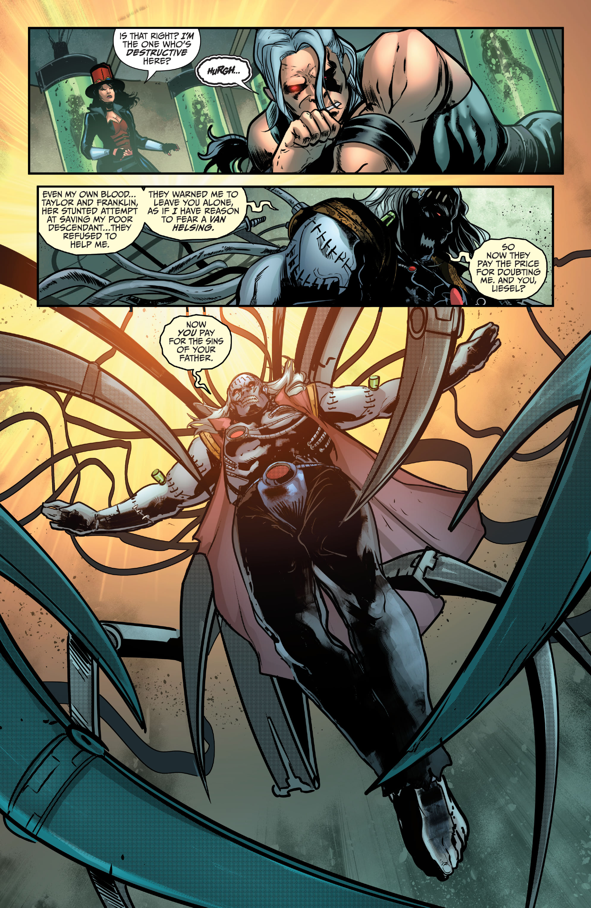 Read online Van Helsing Annual: Sins of the Father comic -  Issue # Full - 54