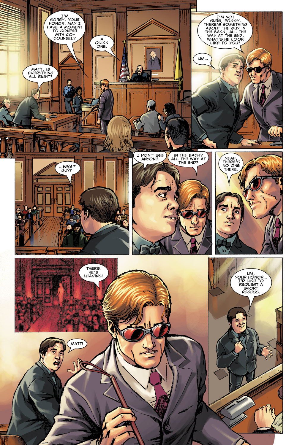 <{ $series->title }} issue Issue Daredevil - Page 3