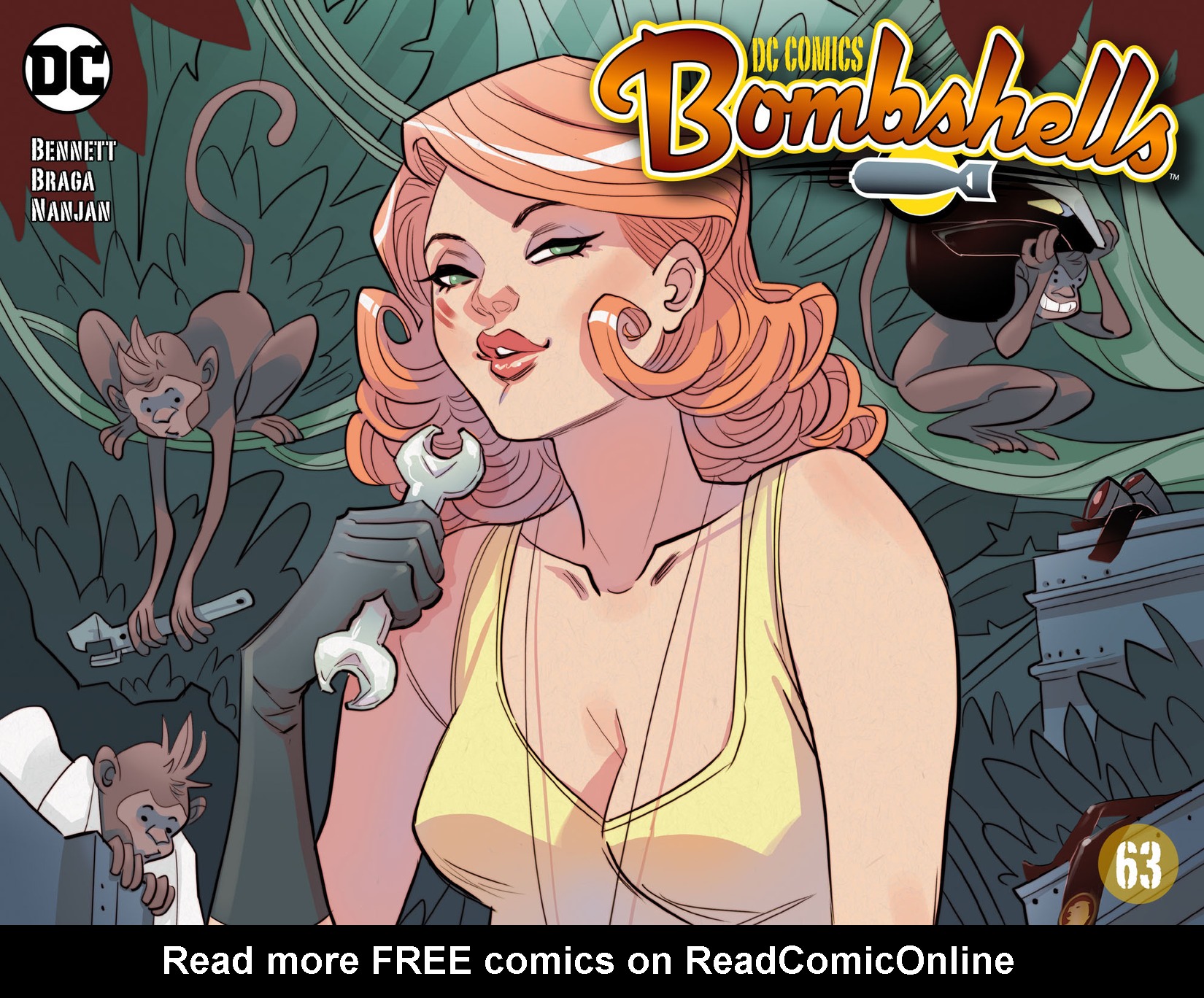 Read online DC Comics: Bombshells comic -  Issue #63 - 1