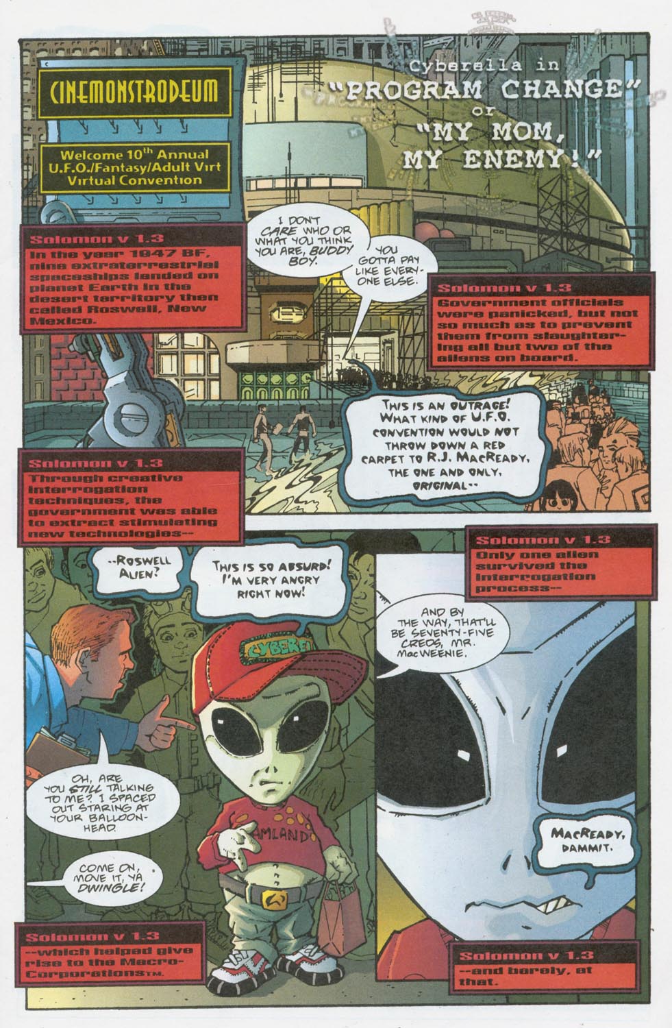 Read online Cyberella comic -  Issue #9 - 2