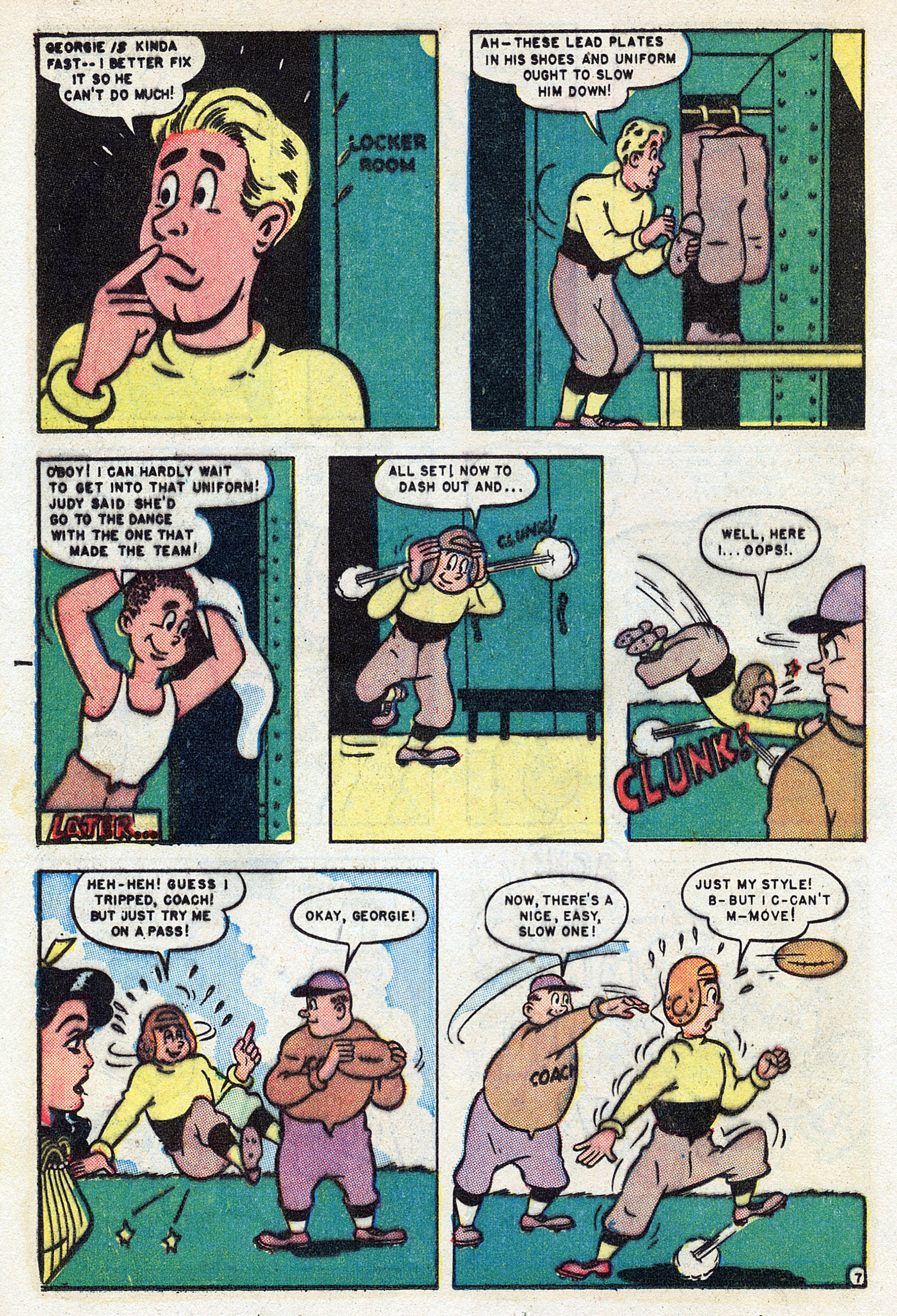 Read online Georgie Comics (1945) comic -  Issue #19 - 16