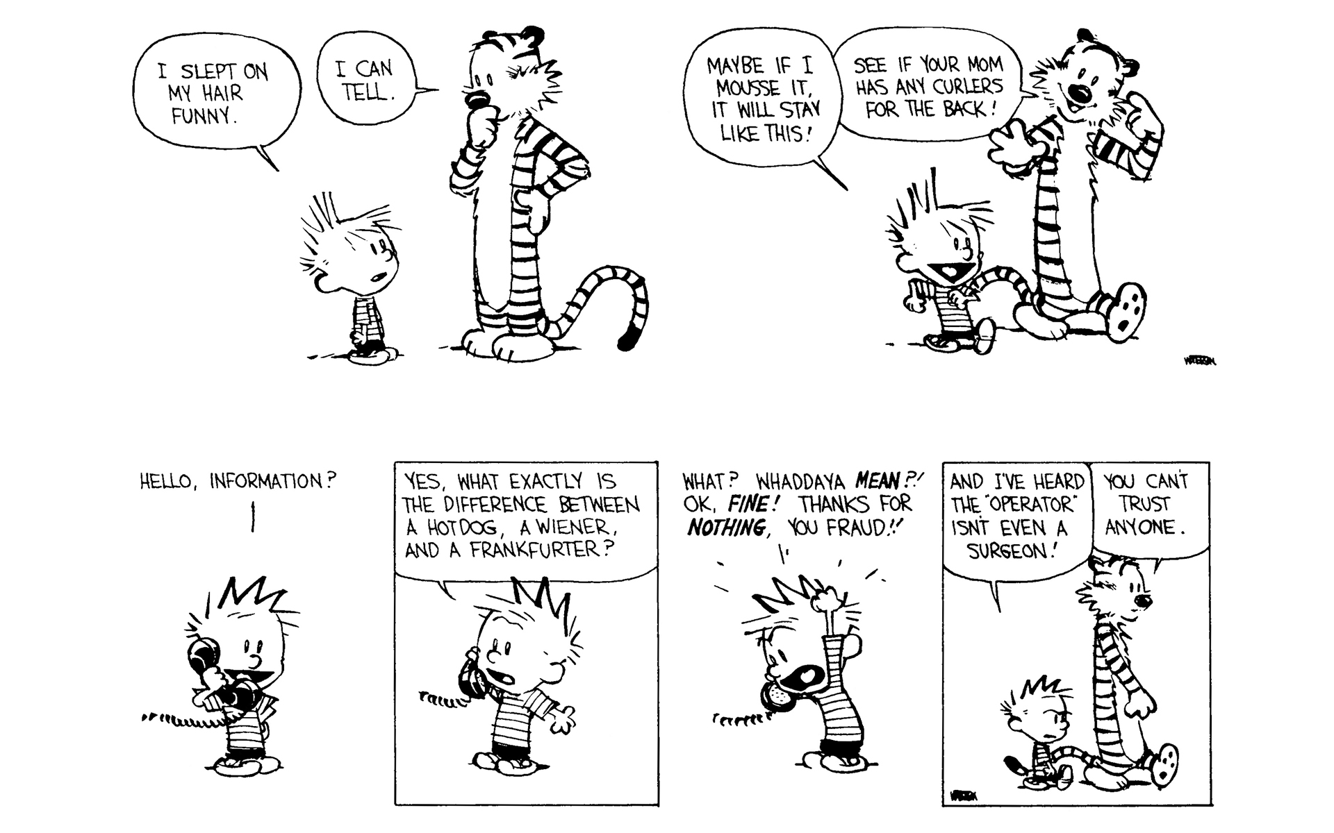 Read online Calvin and Hobbes comic -  Issue #8 - 125