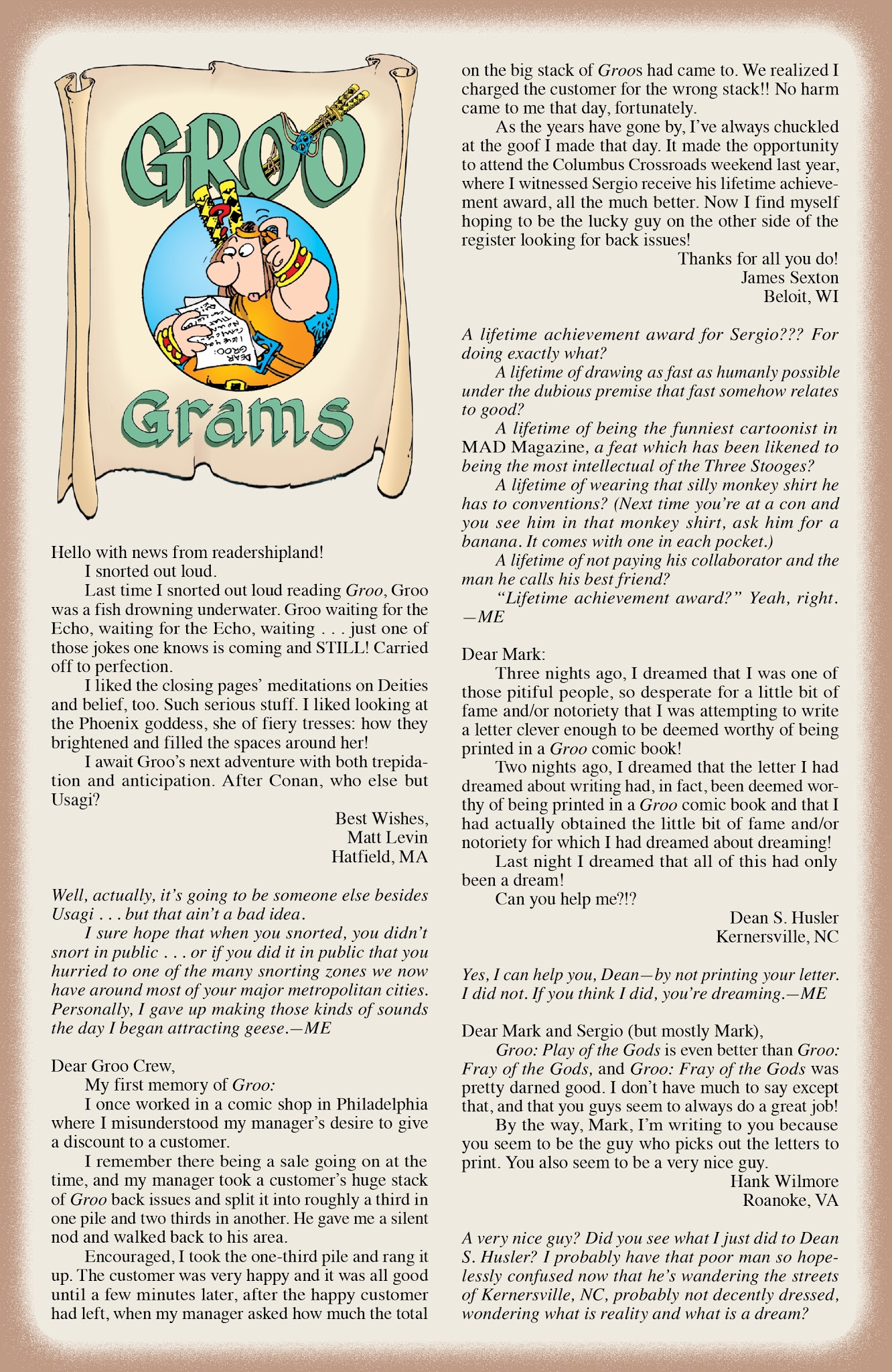 Read online Groo: Play of the Gods comic -  Issue #3 - 26