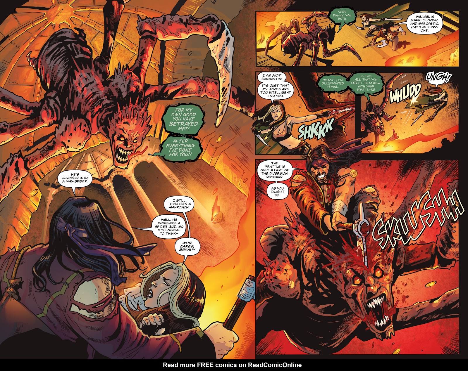 Rogues!: The Burning Heart issue 5 - Page 18