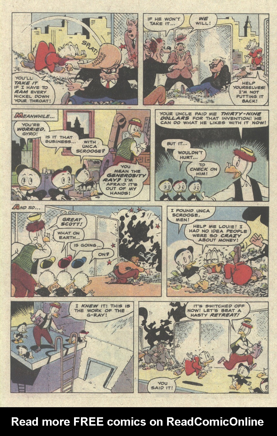 Read online Uncle Scrooge (1953) comic -  Issue #228 - 31