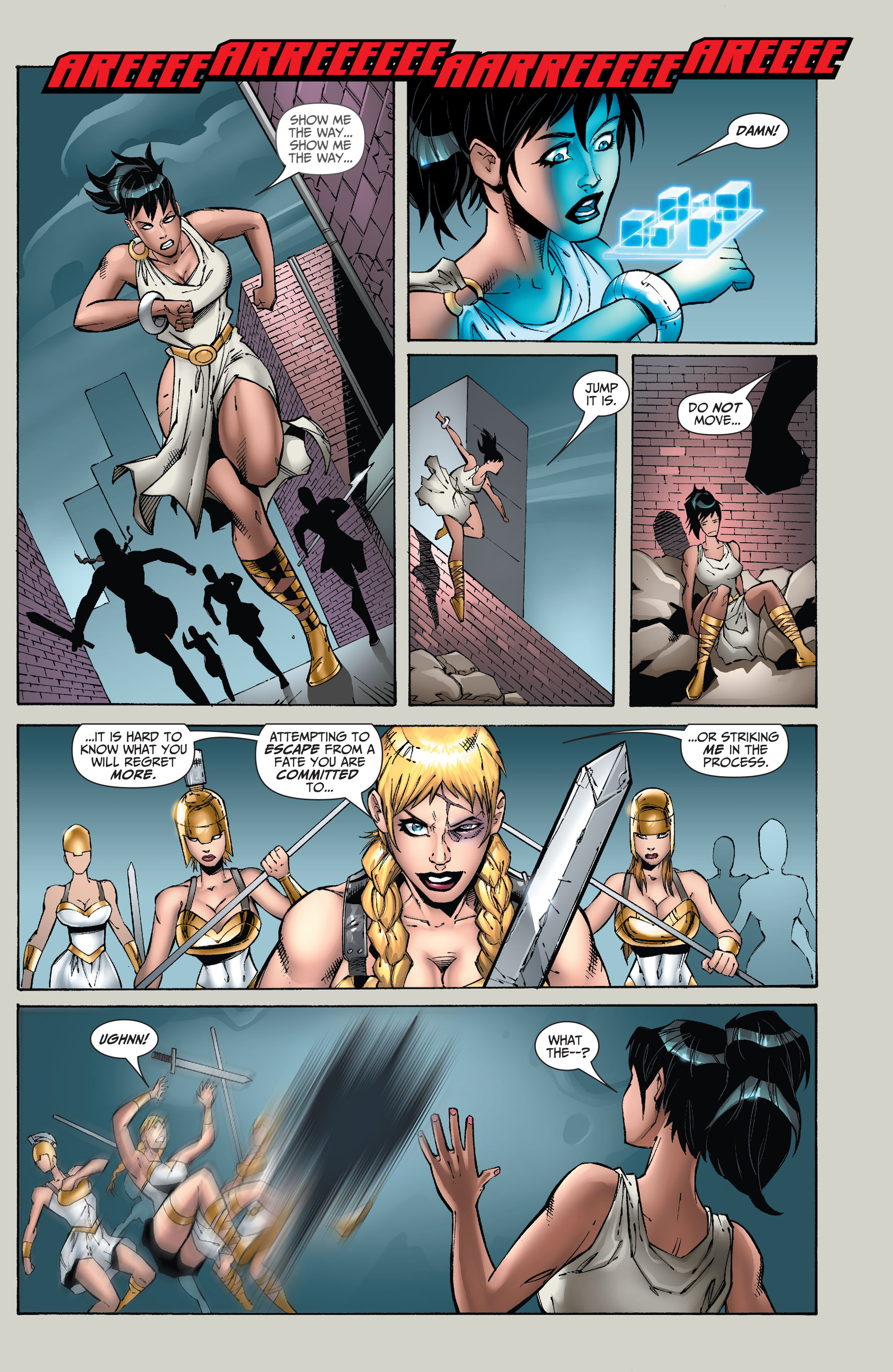 Read online Flashpoint: The World of Flashpoint Featuring Wonder Woman comic -  Issue # Full - 144