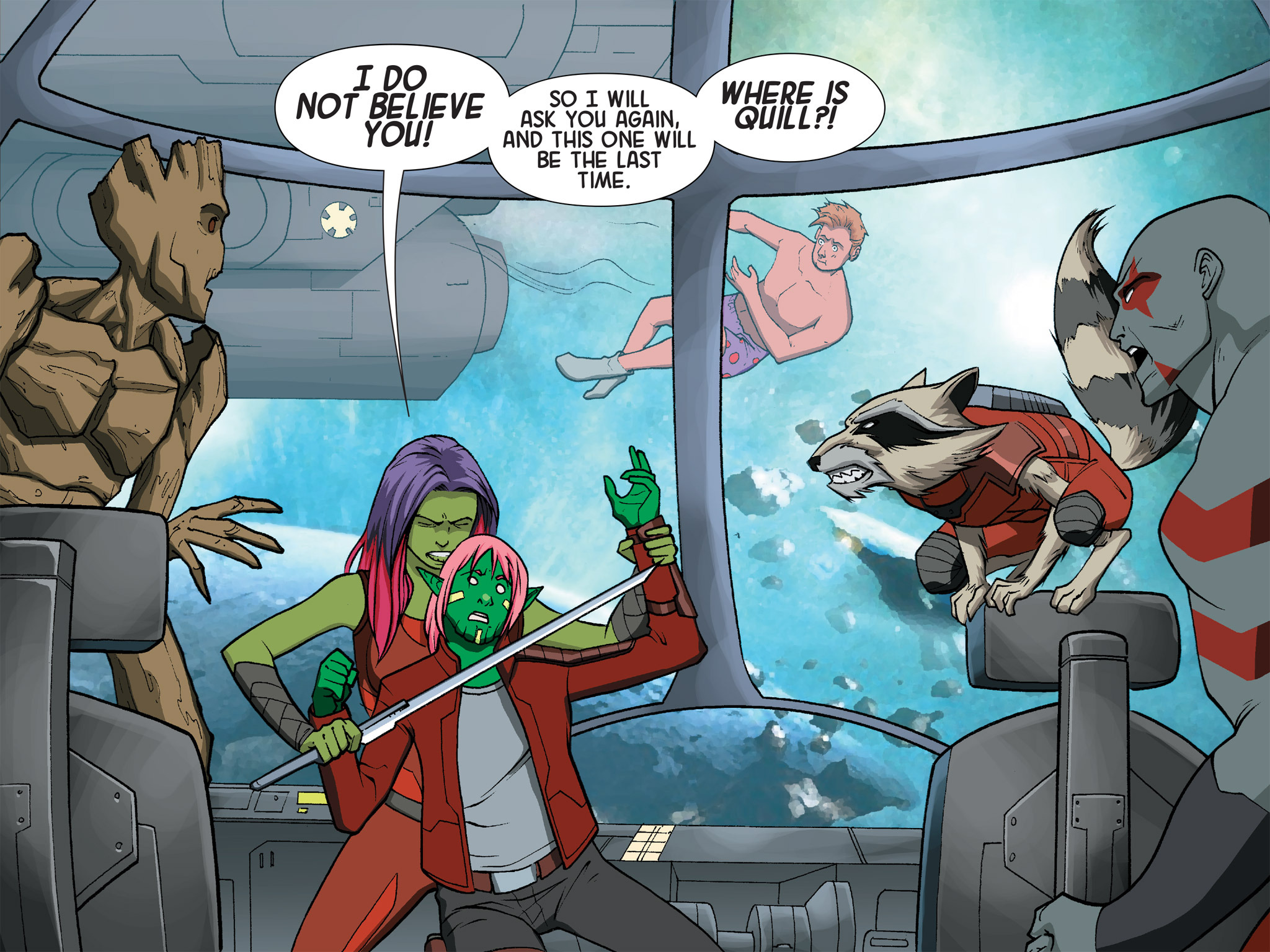 Read online Guardians of the Galaxy: Awesome Mix Infinite Comic comic -  Issue #7 - 62