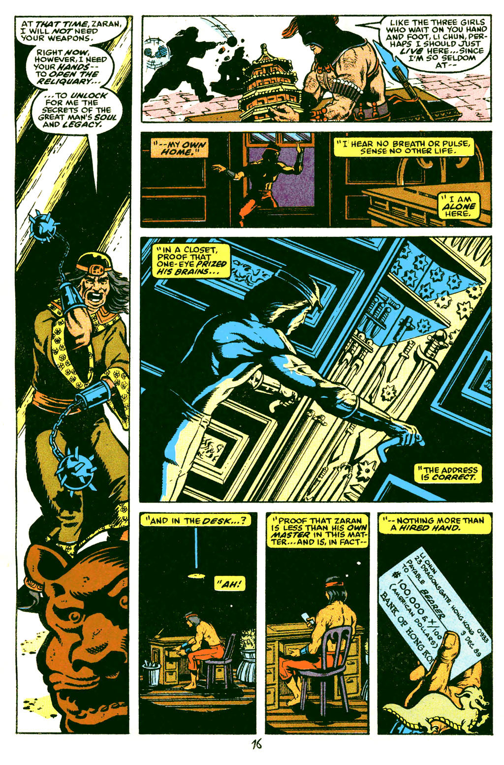 Read online Master of Kung Fu: Bleeding Black comic -  Issue # Full - 18