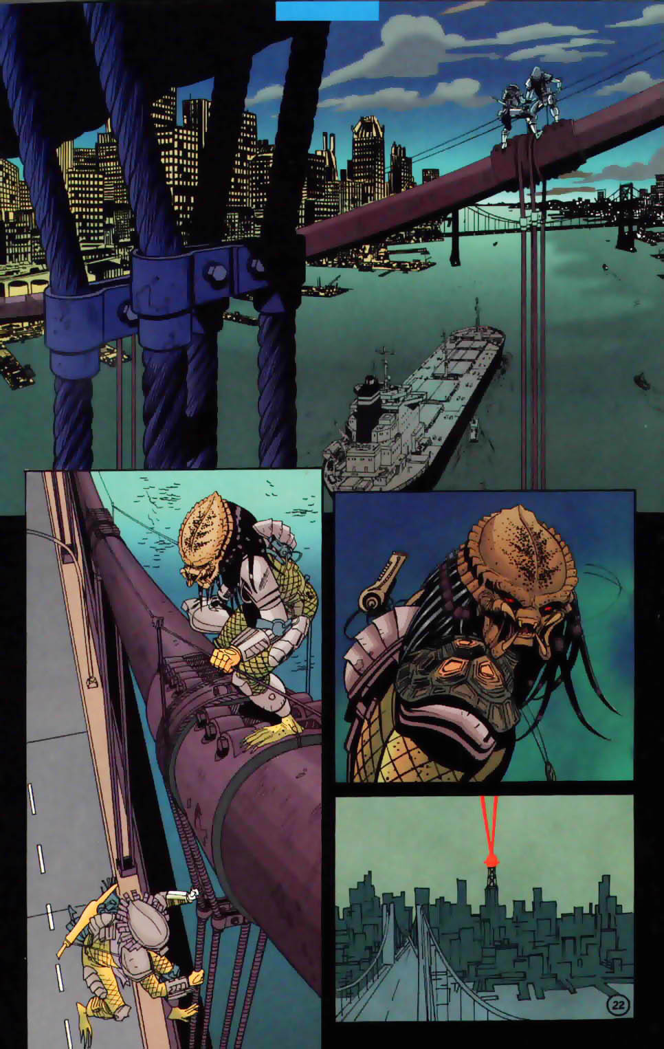 Read online Batman/Predator III comic -  Issue #3 - 23