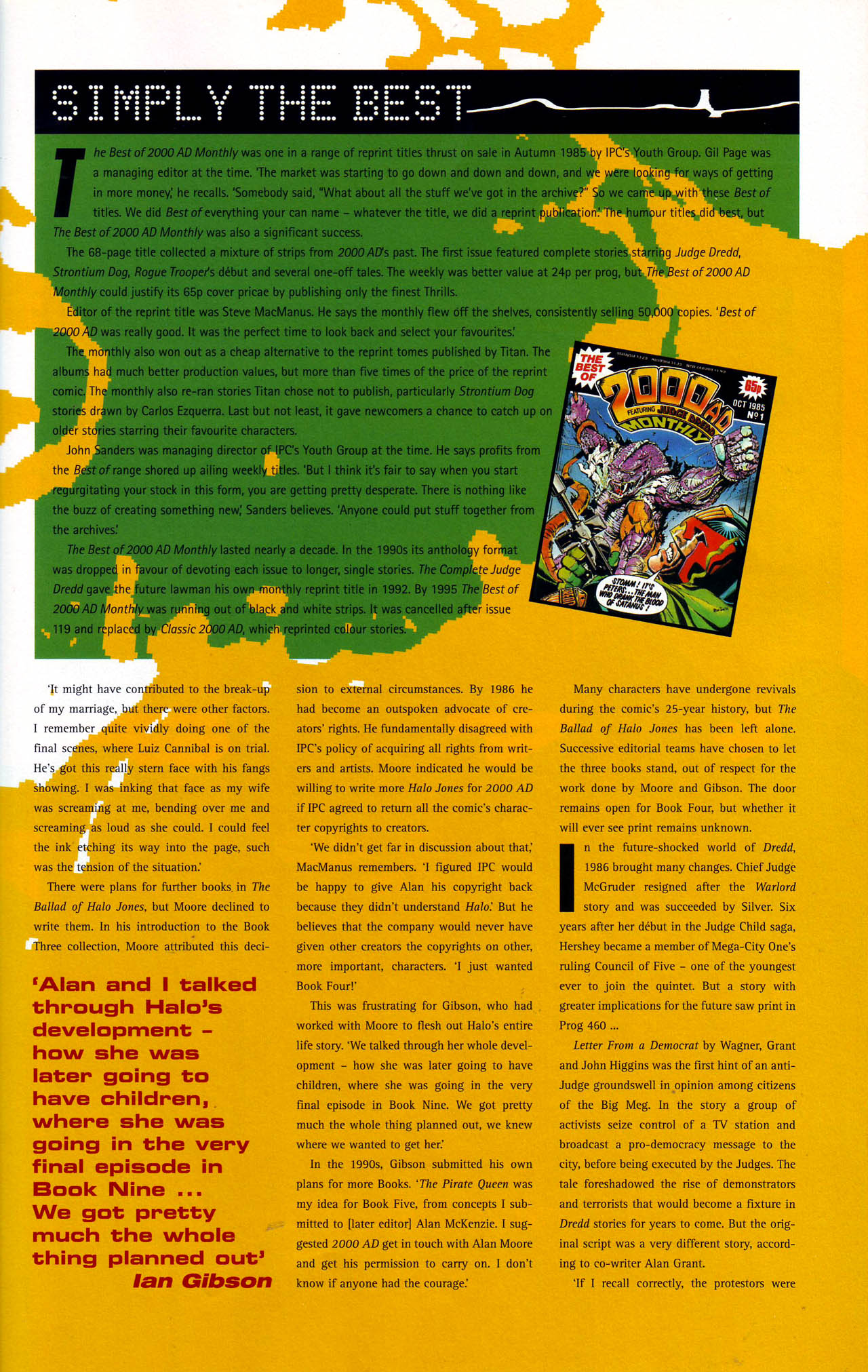 Read online Judge Dredd Megazine (vol. 4) comic -  Issue #15 - 50