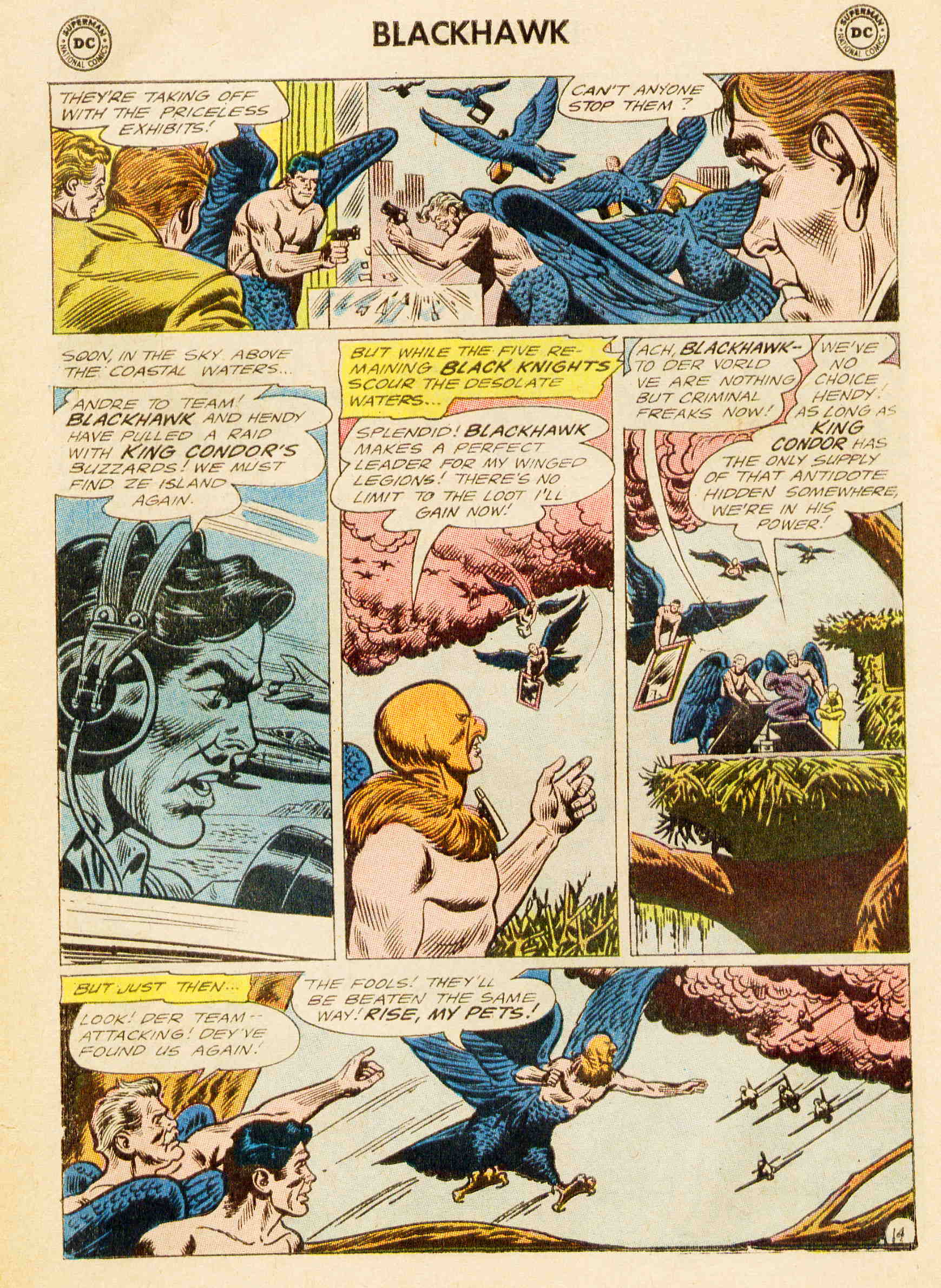 Read online Blackhawk (1957) comic -  Issue #209 - 16