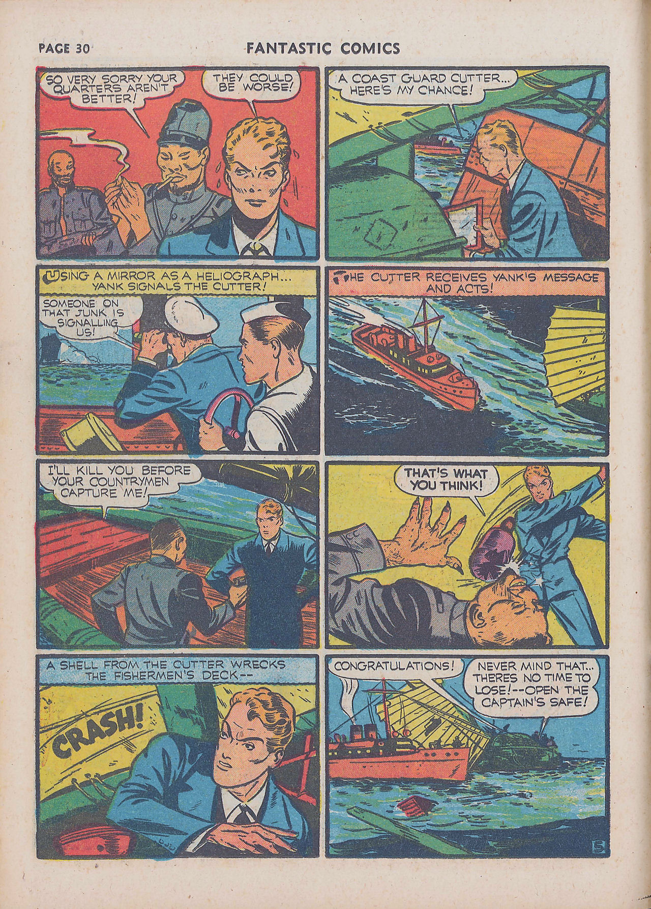 Read online Fantastic Comics comic -  Issue #16 - 32