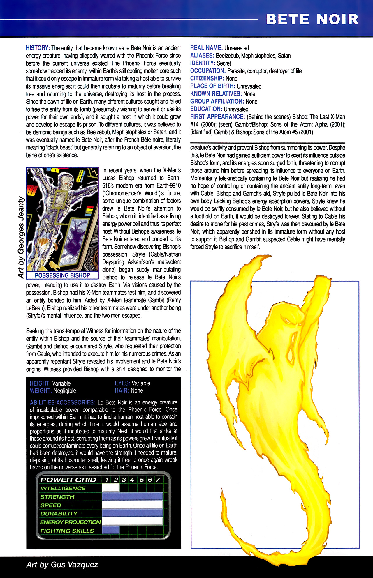 X-Men: Phoenix Force Handbook Full #1 - English 5