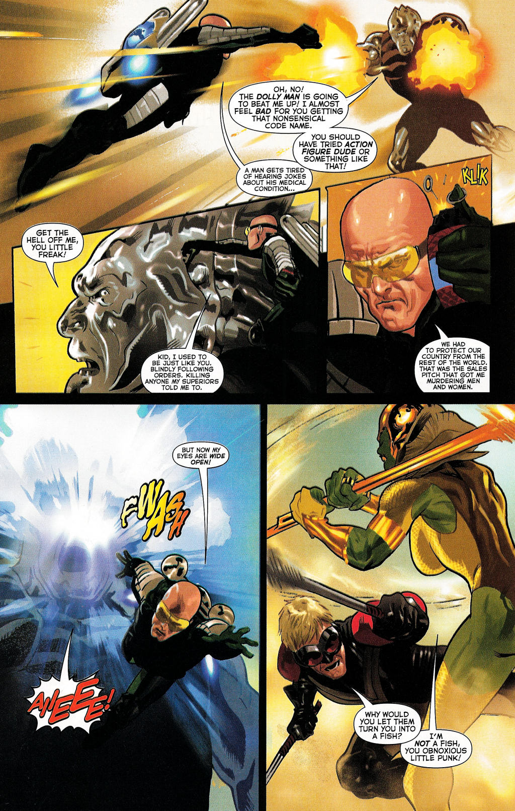 Read online Uncle Sam and the Freedom Fighters (2006) comic -  Issue #5 - 14