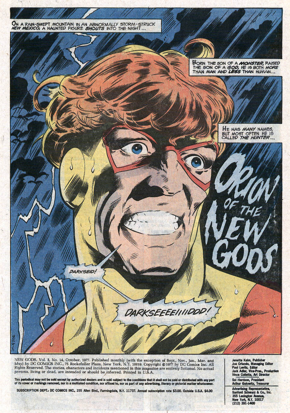 Read online New Gods (1977) comic -  Issue #14 - 2