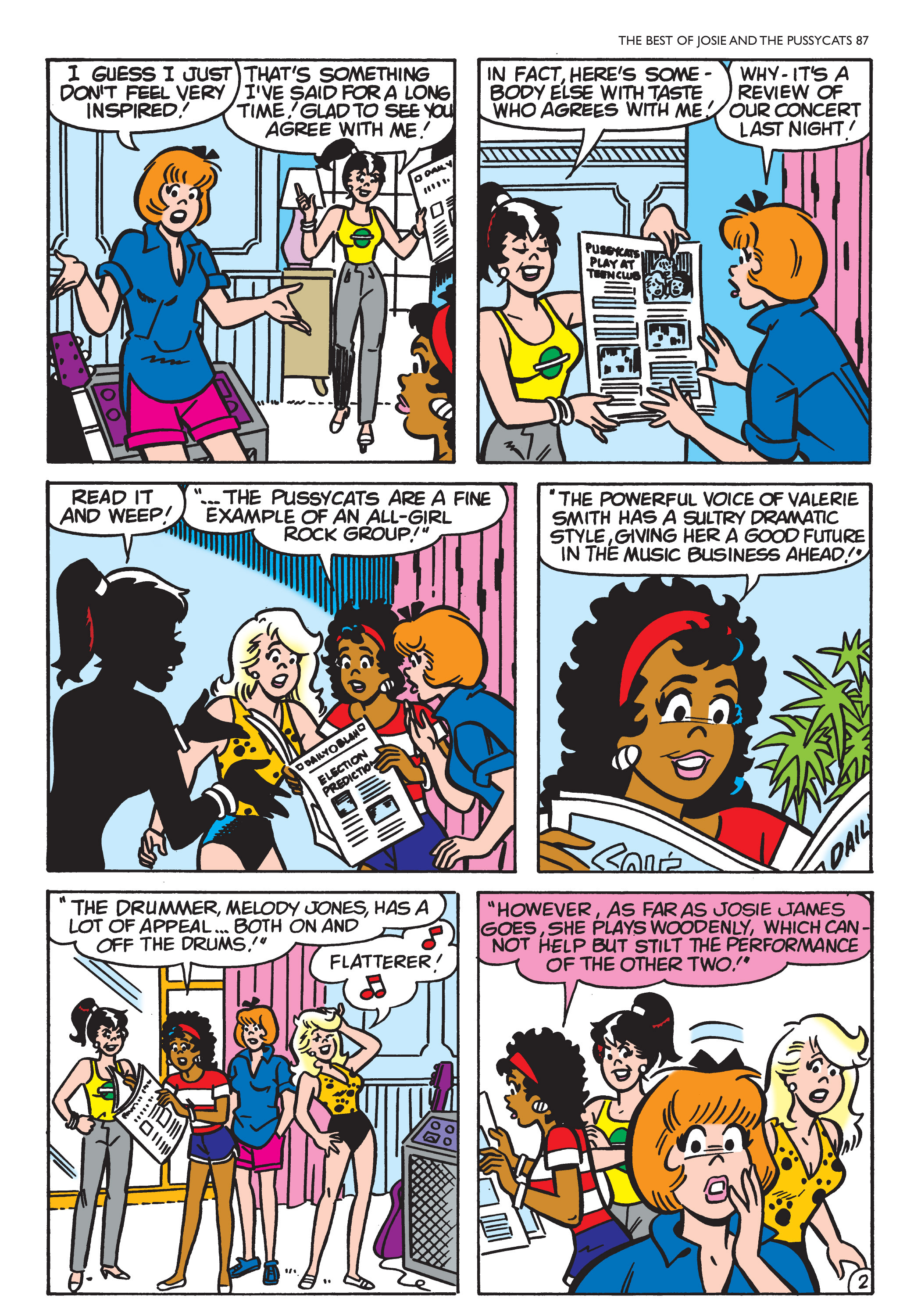 Read online Best Of Josie And The Pussycats comic -  Issue # TPB - 89