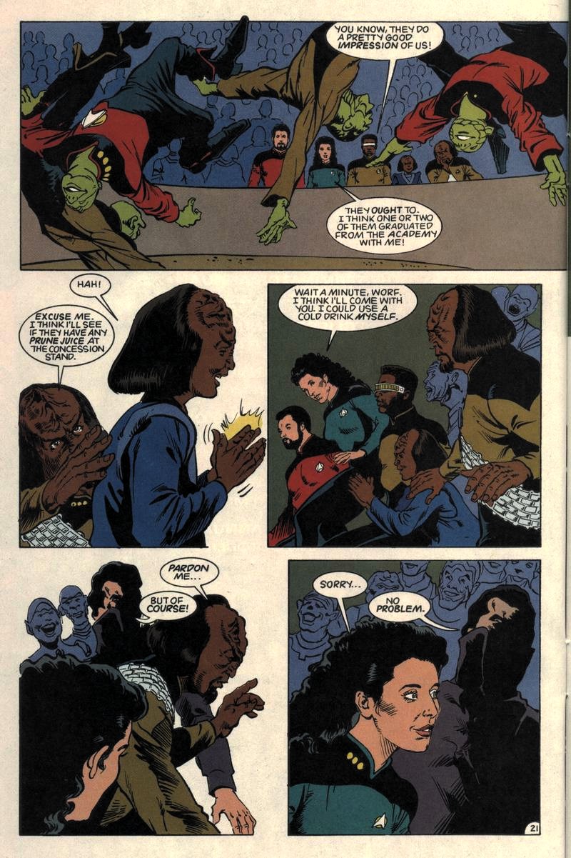 Read online Star Trek: The Next Generation (1989) comic -  Issue #52 - 22