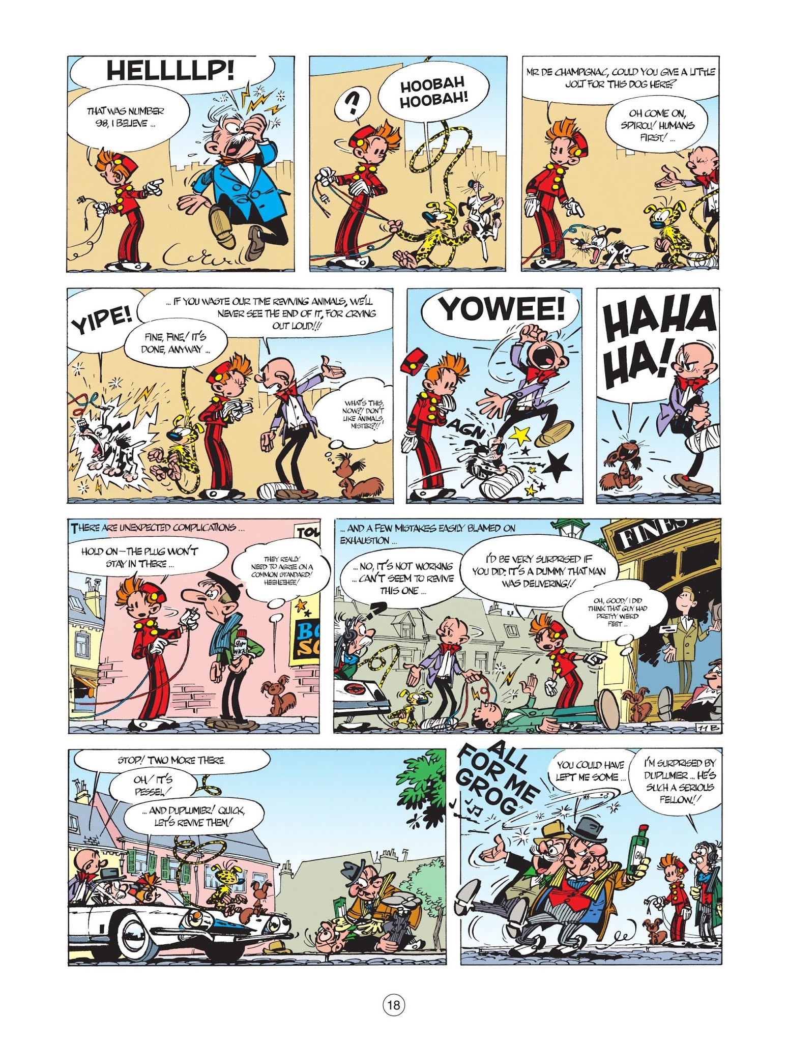Read online Spirou & Fantasio (2009) comic -  Issue #15 - 20