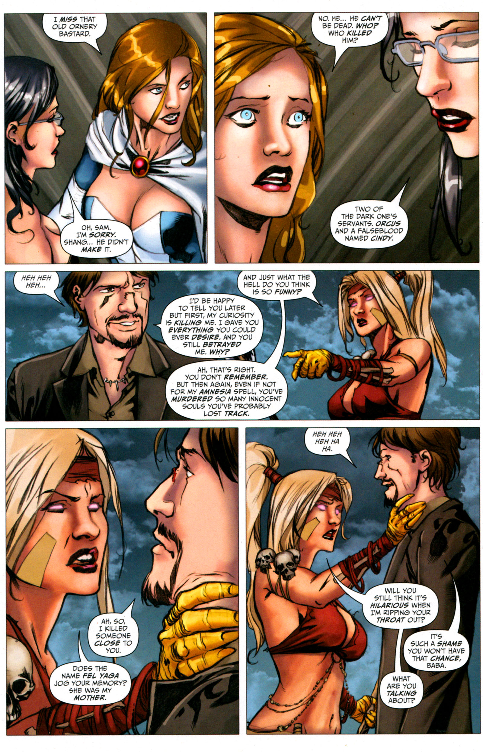 Read online Grimm Fairy Tales: The Dream Eater Saga comic -  Issue #12 - 16