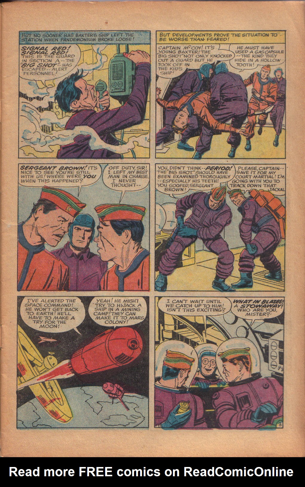 Read online Race For the Moon comic -  Issue #3 - 7