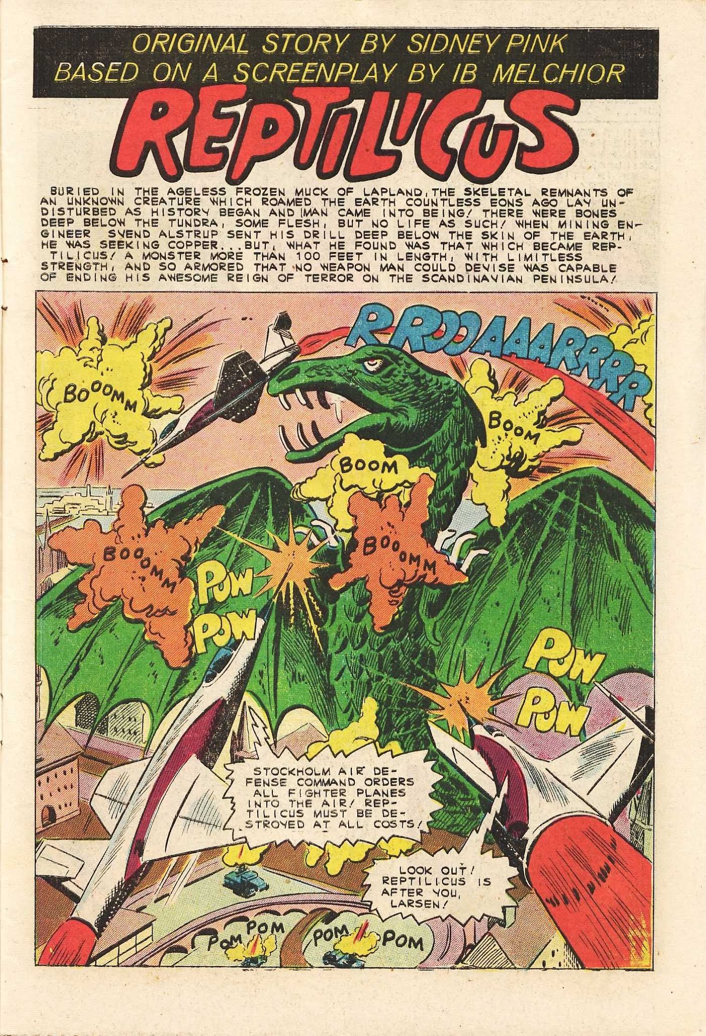 Read online Reptilicus comic -  Issue #1 - 3