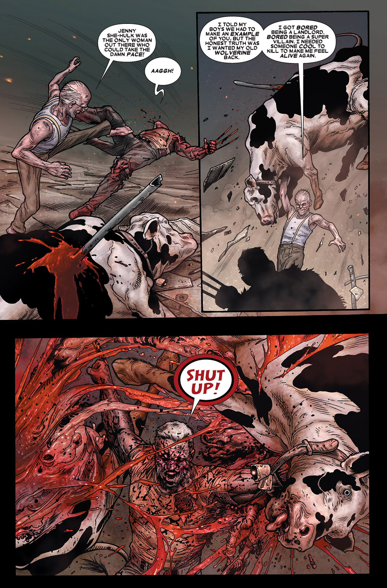 Read online Wolverine: Old Man Logan comic -  Issue # Full - 183
