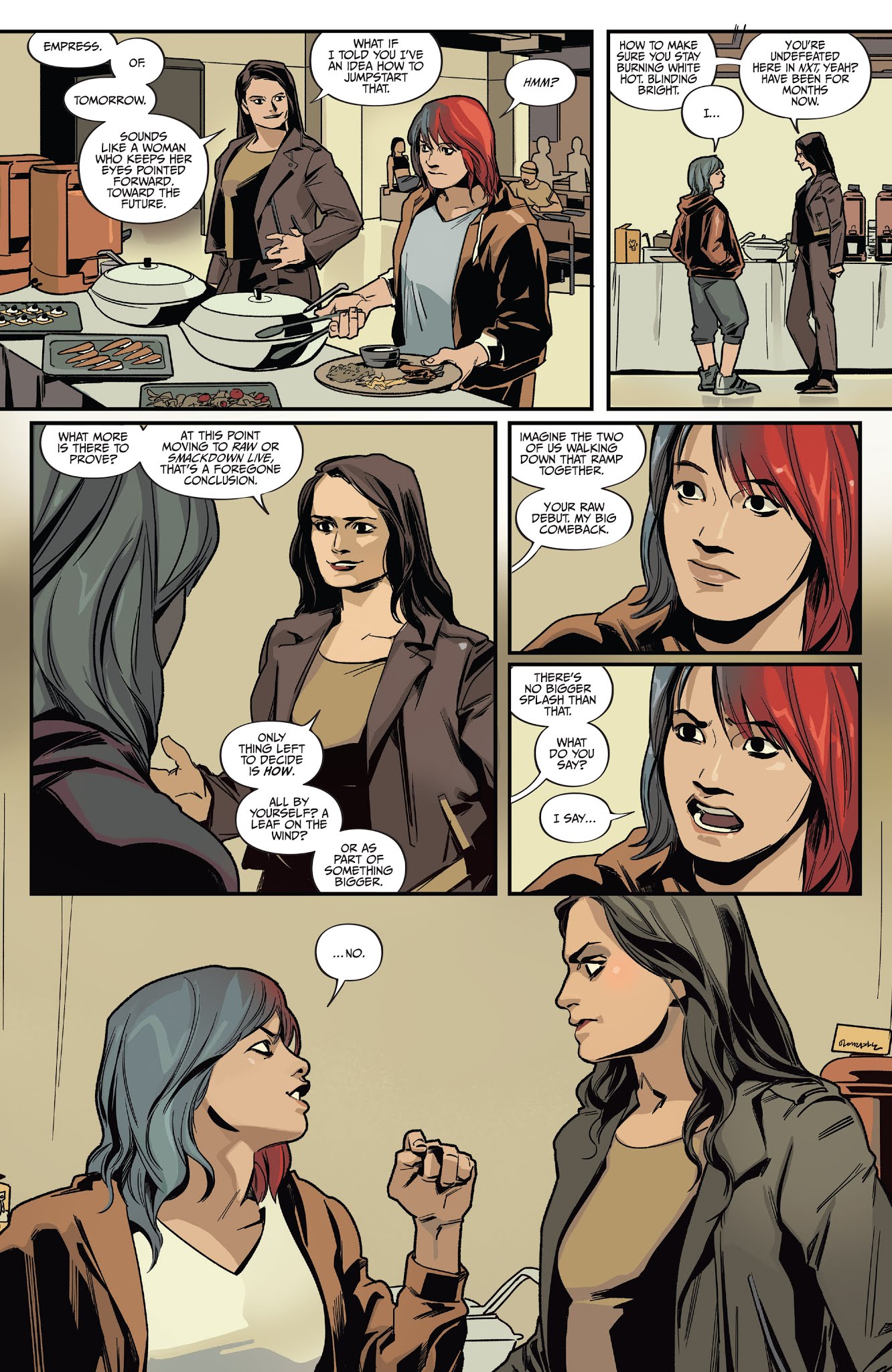 Read online WWE: NXT Takeover - Into the Fire comic -  Issue # Full - 10