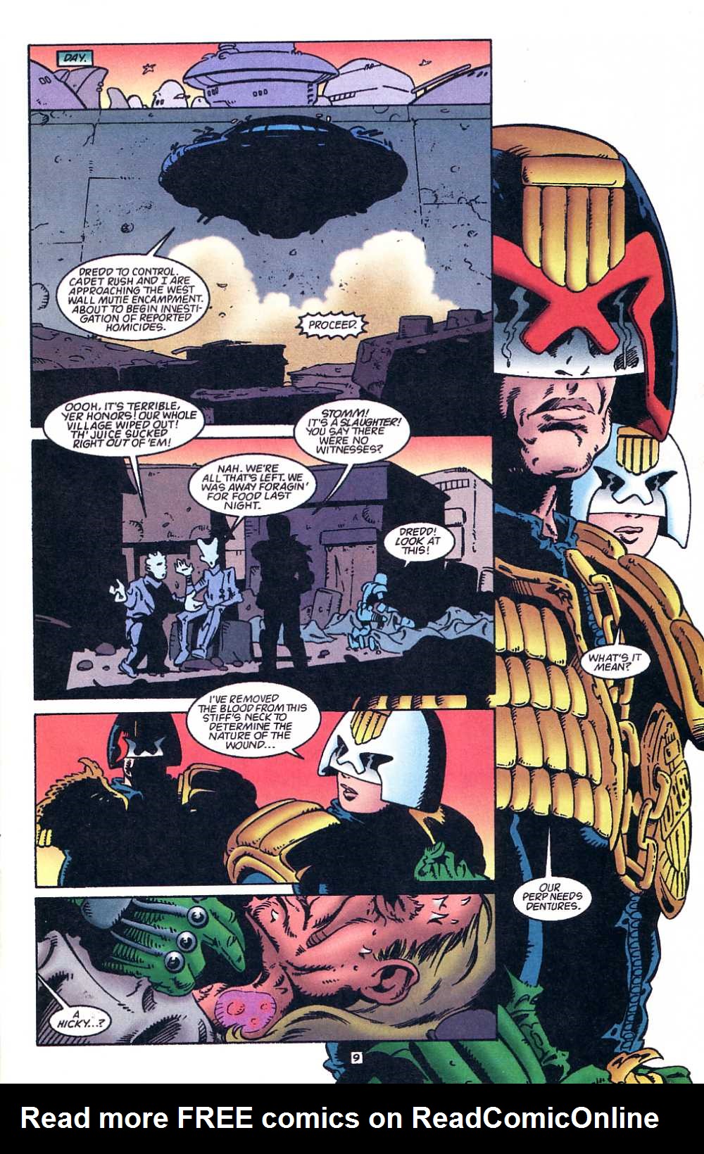 Read online Judge Dredd: Legends of the Law comic -  Issue #11 - 10