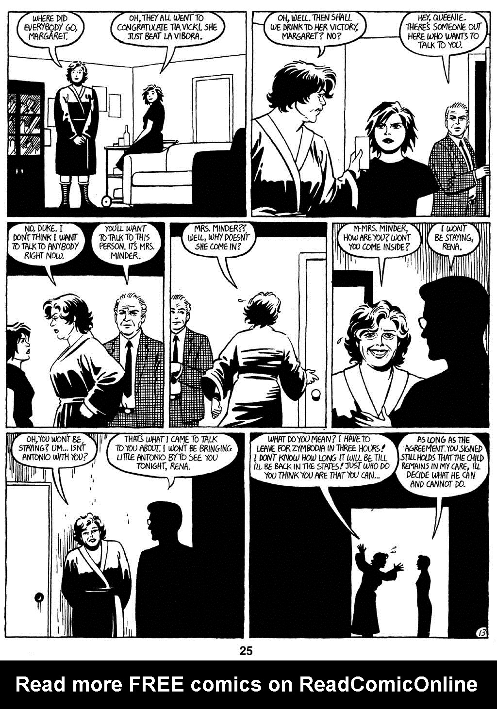 Read online Love and Rockets (1982) comic -  Issue #16 - 27