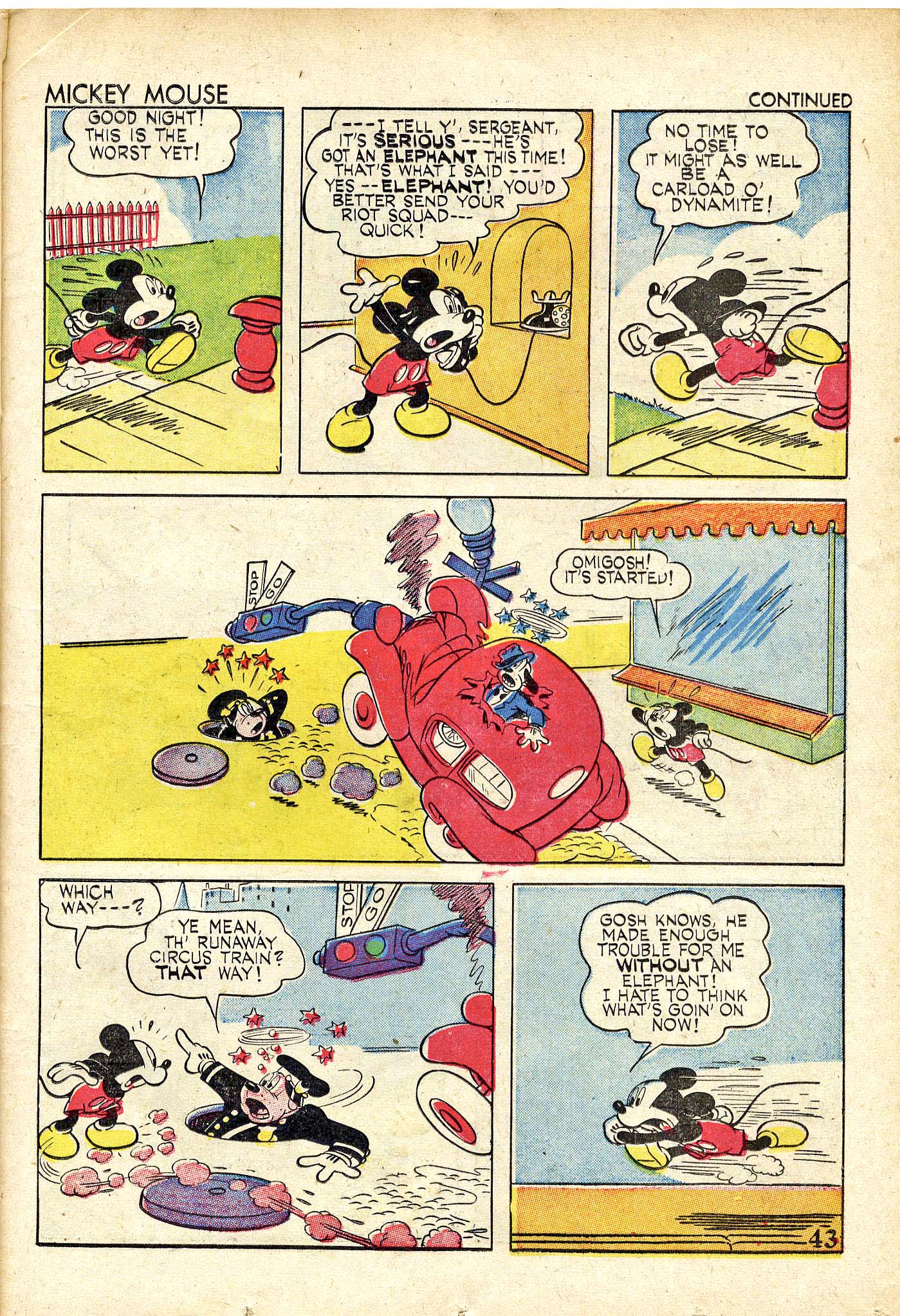 Read online Walt Disney's Comics and Stories comic -  Issue #24 - 45