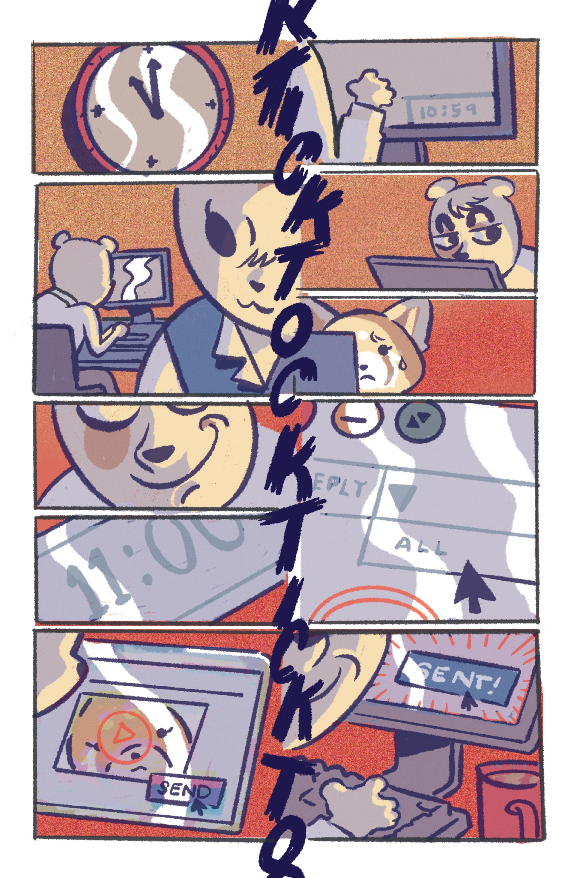 Read online Aggretsuko Meet Her Friends comic -  Issue #2 - 13