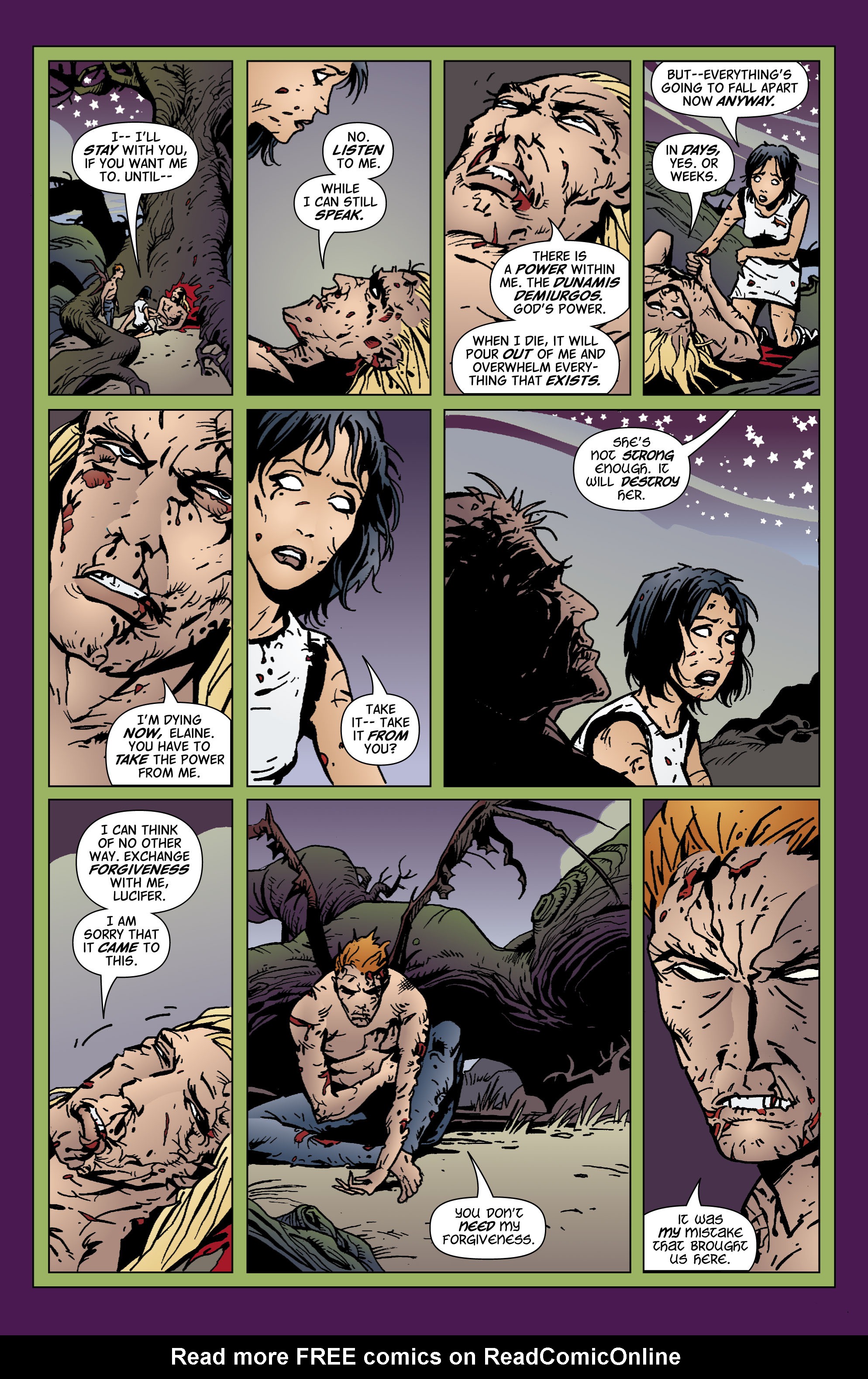 Read online Lucifer (2000) comic -  Issue #54 - 19