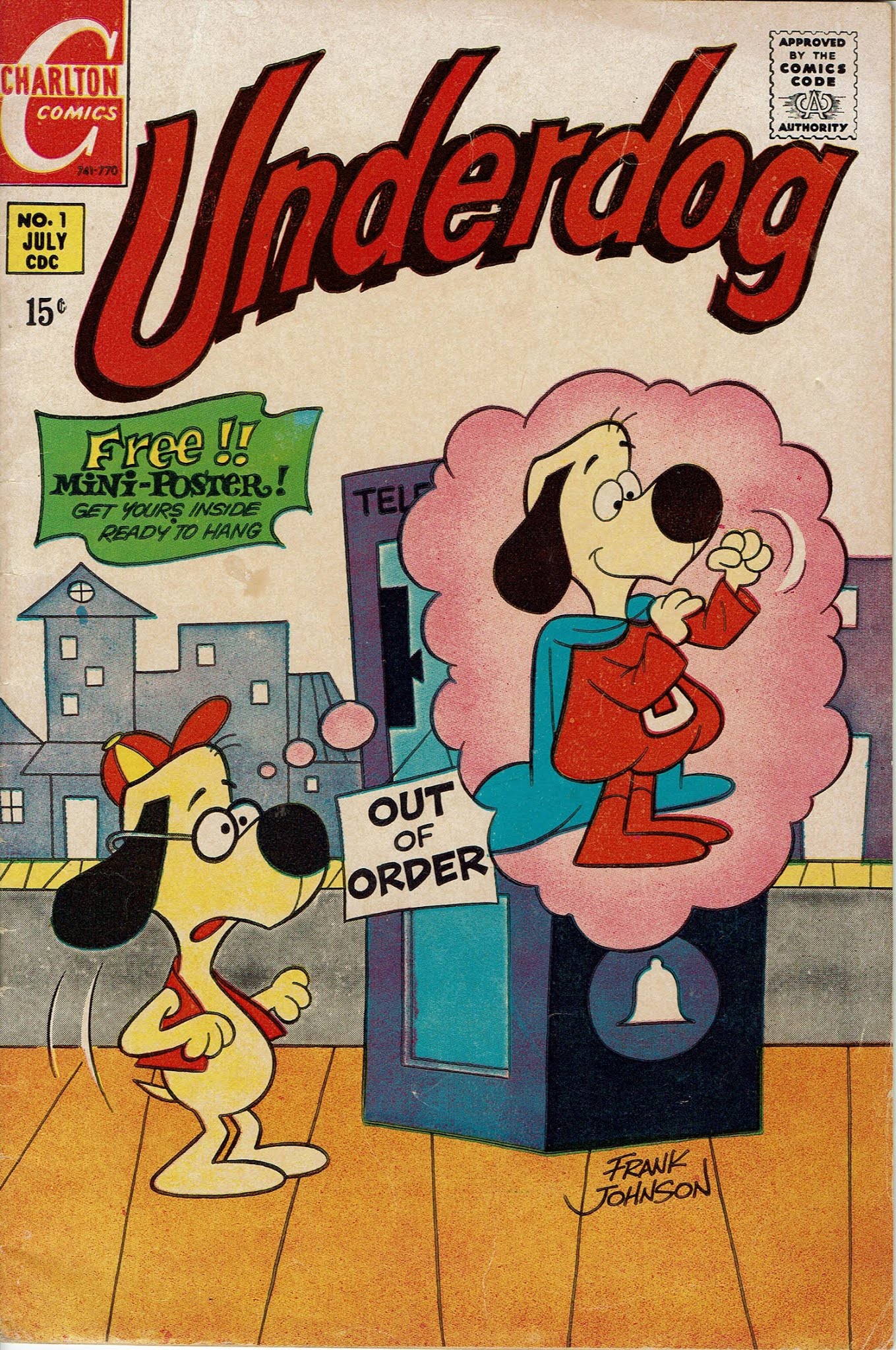 Read online Underdog (1970) comic -  Issue #1 - 1