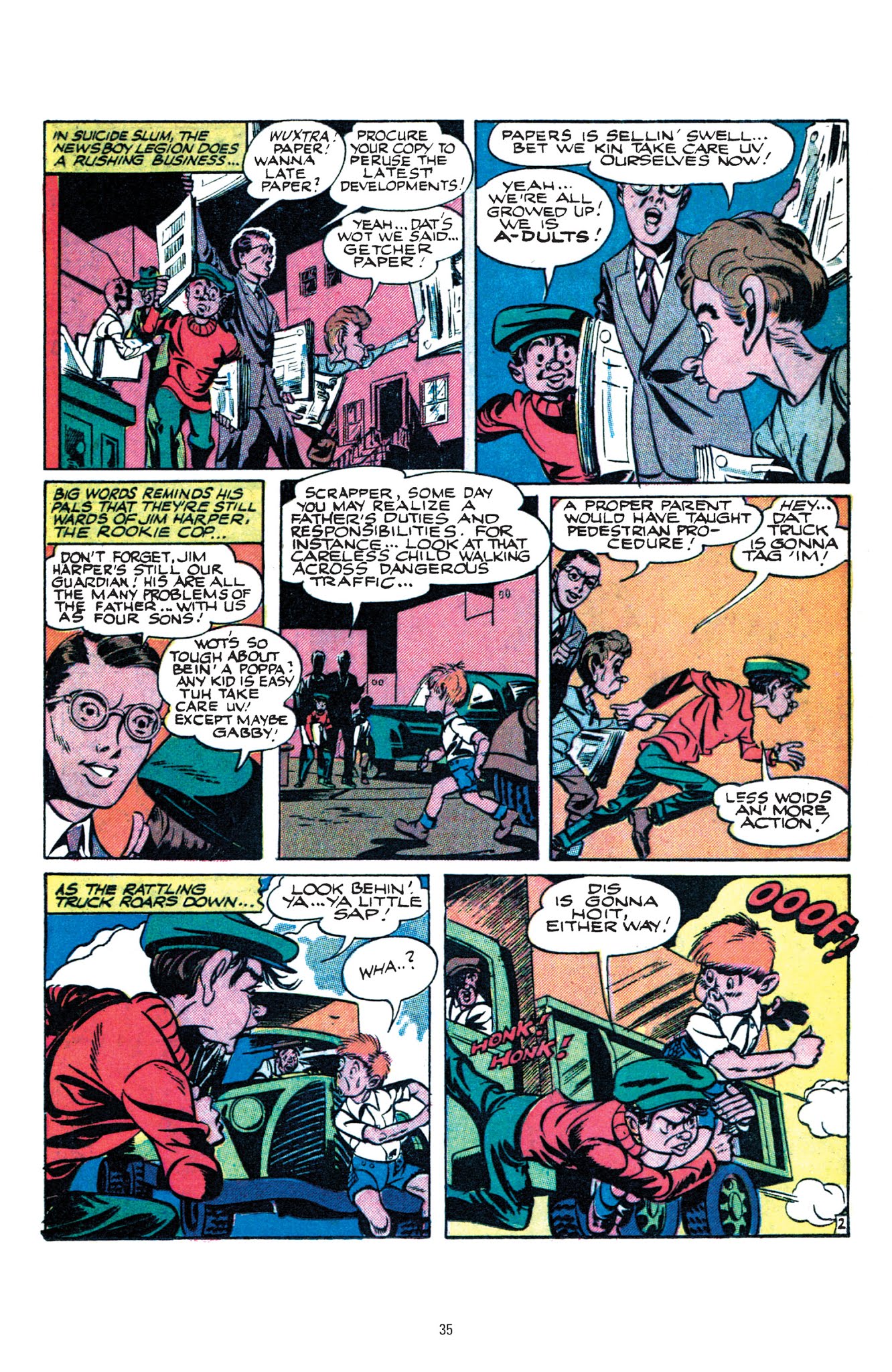 Read online The Newsboy Legion by Joe Simon and Jack Kirby comic -  Issue # TPB 2 (Part 1) - 33