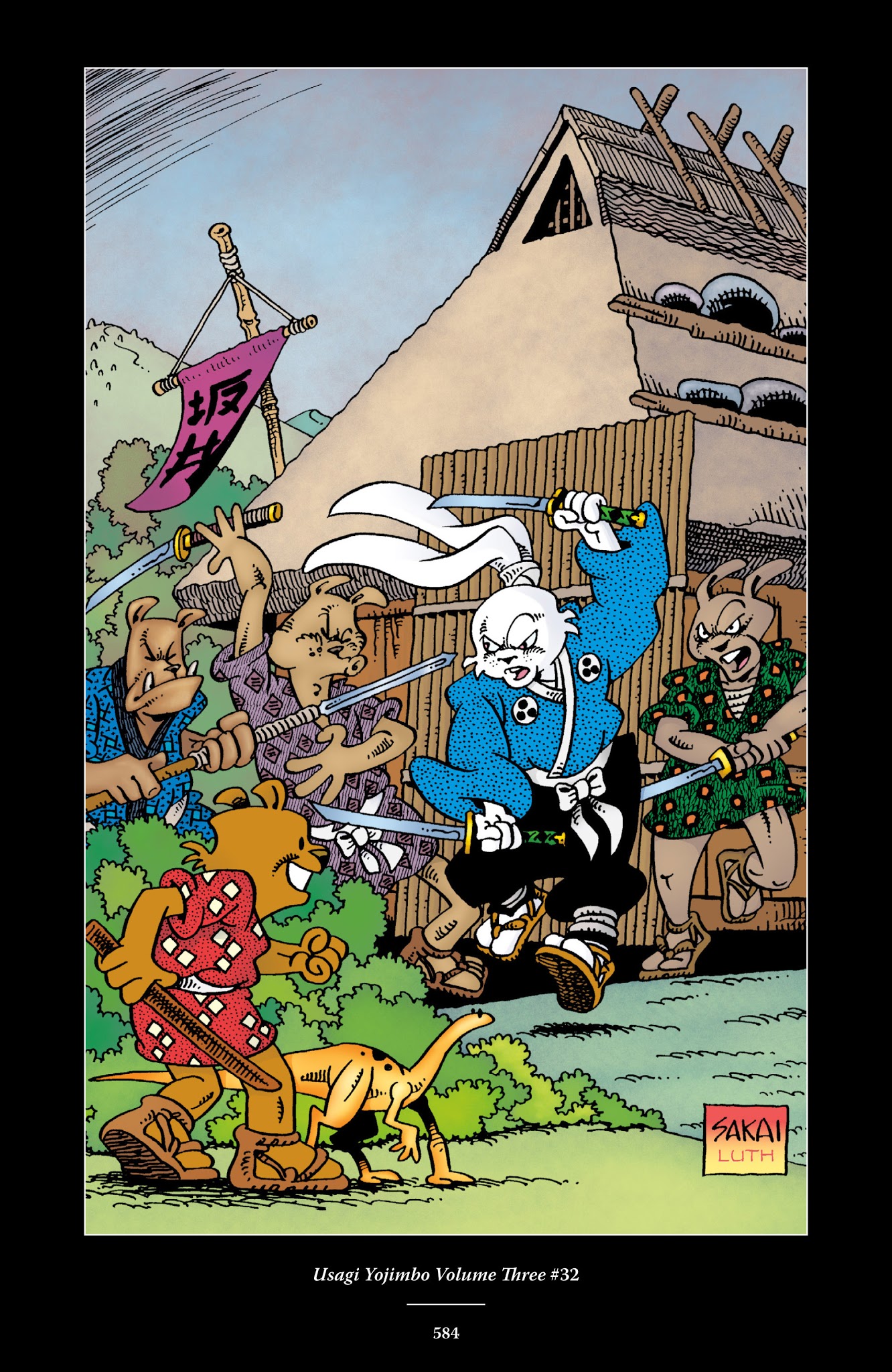 Read online The Usagi Yojimbo Saga comic -  Issue # TPB 3 - 577