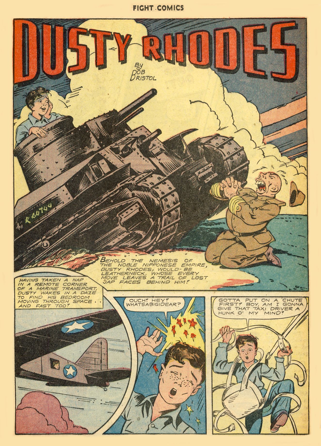 Read online Fight Comics comic -  Issue #31 - 37