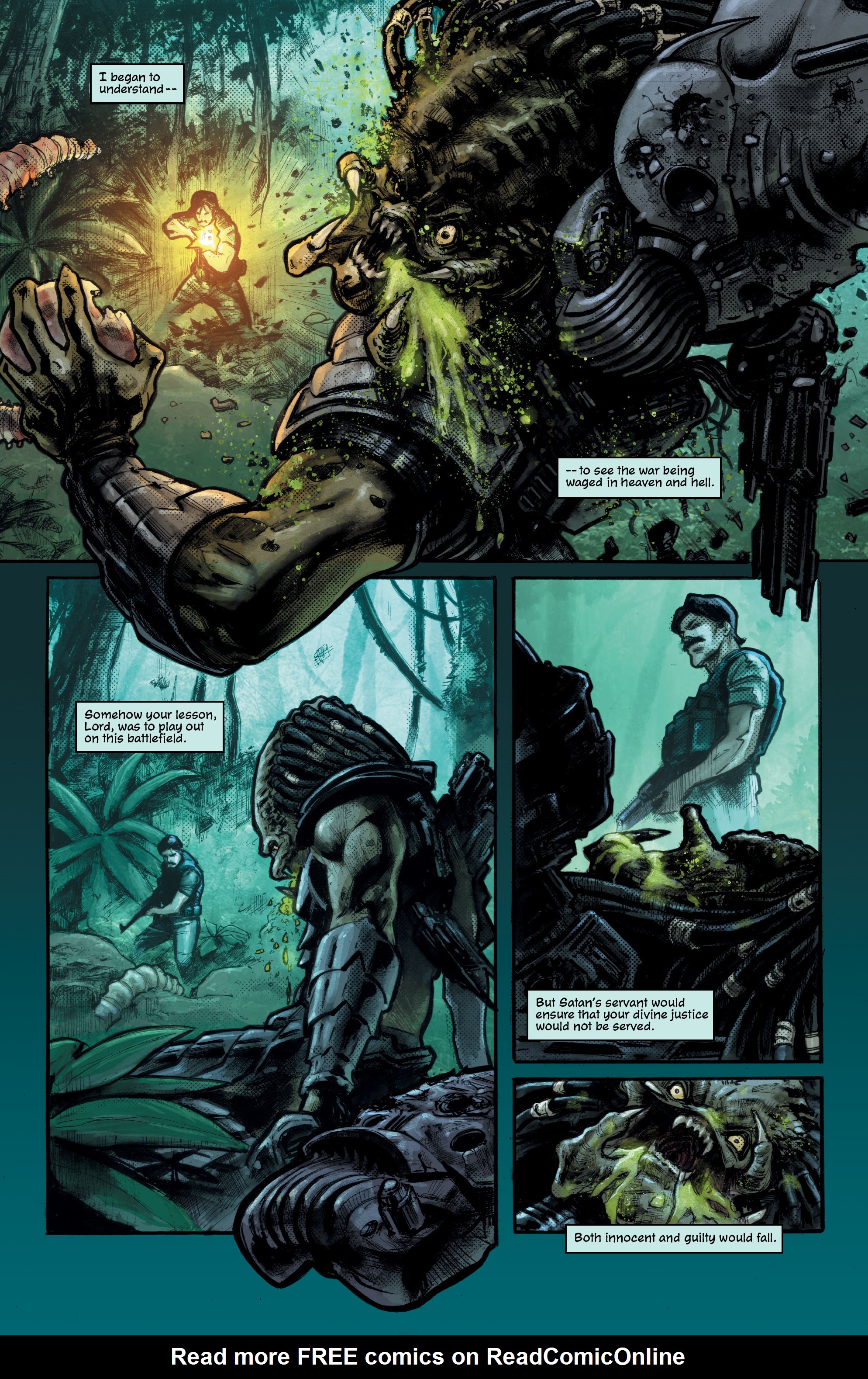 Read online Predator: Hunters III comic -  Issue #1 - 6