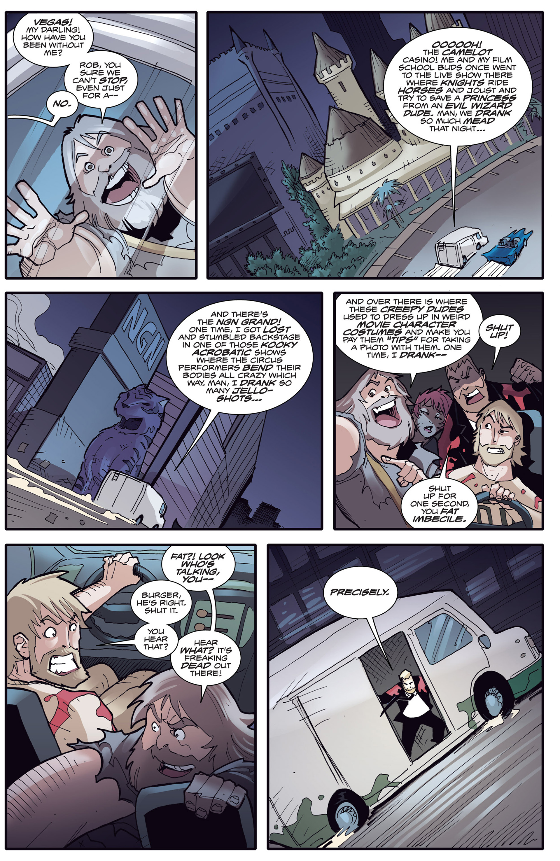 Read online Fanboys vs. Zombies comic -  Issue #12 - 10