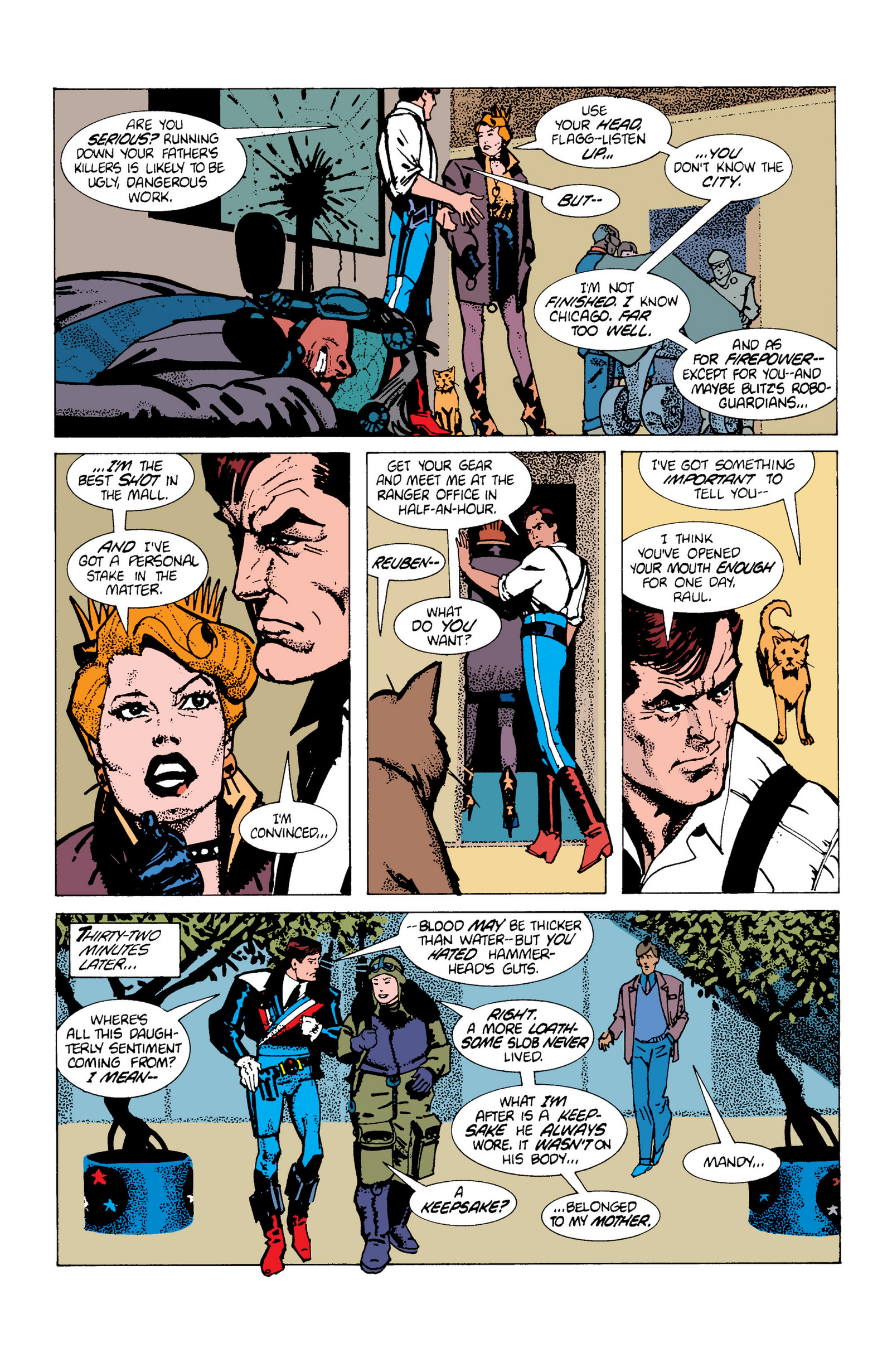 Read online American Flagg! comic -  Issue # _Definitive Collection (Part 1) - 86