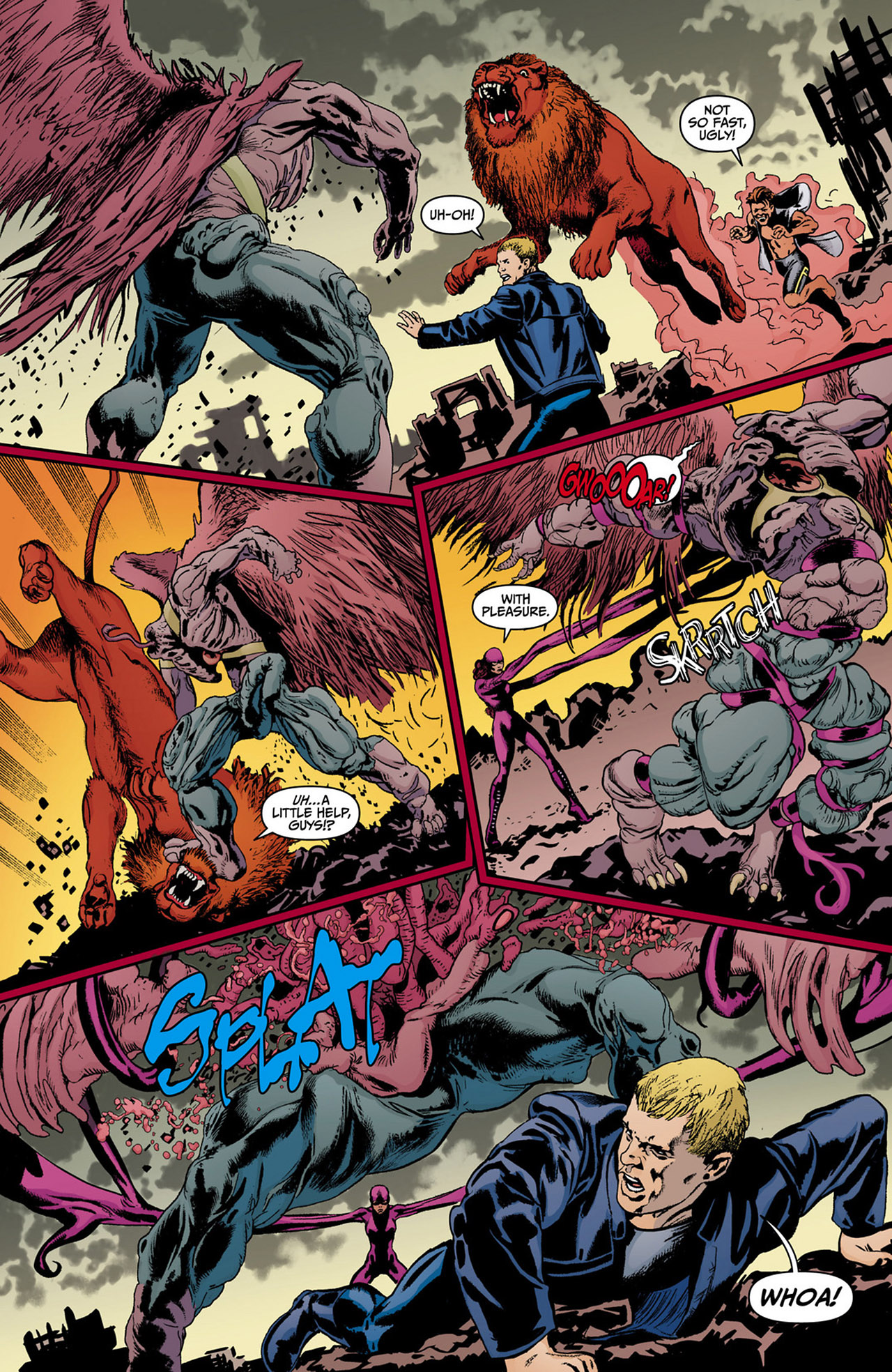 Read online Animal Man (2011) comic -  Issue #13 - 7