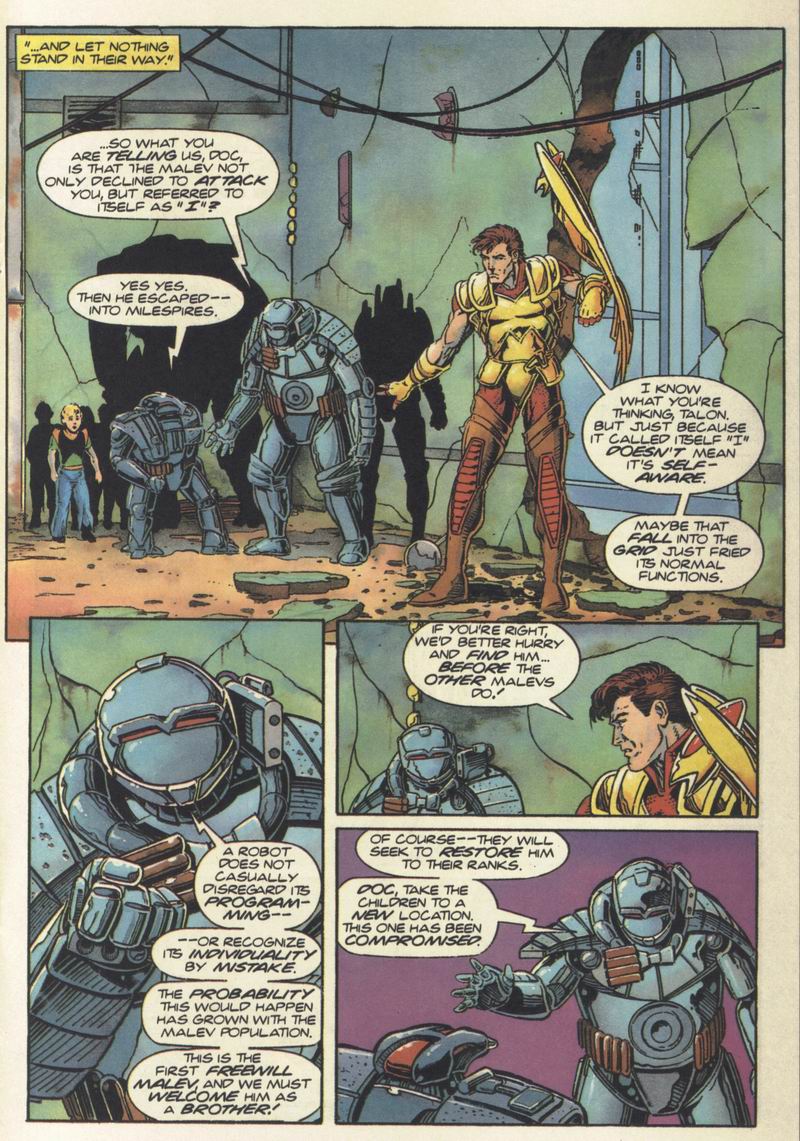 Read online Magnus Robot Fighter (1991) comic -  Issue #32 - 10