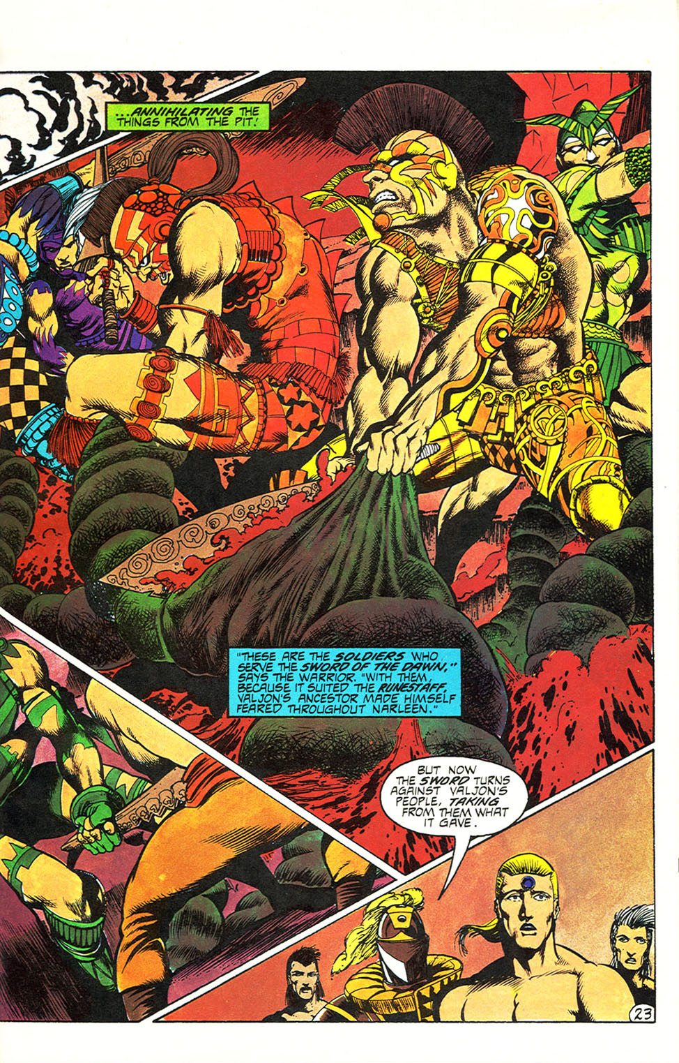 Read online Hawkmoon: The Sword of the Dawn comic -  Issue #4 - 32