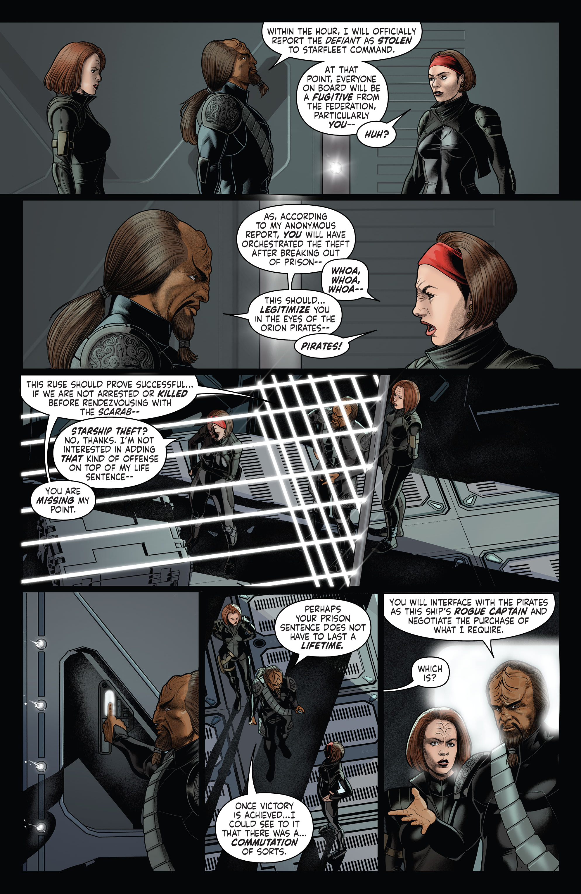 Read online Star Trek: Defiant comic -  Issue #1 - 18